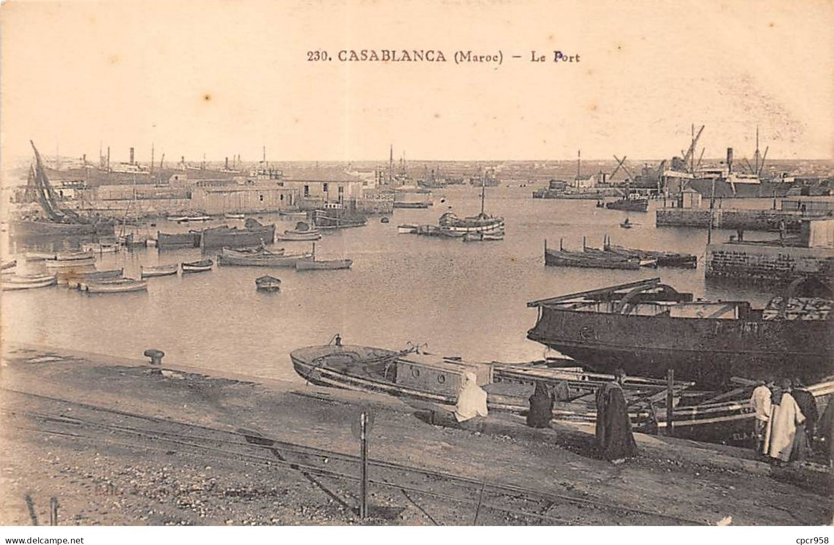 MAROC - CASABLANCA - SAN36747 - Le Port - Casablanca