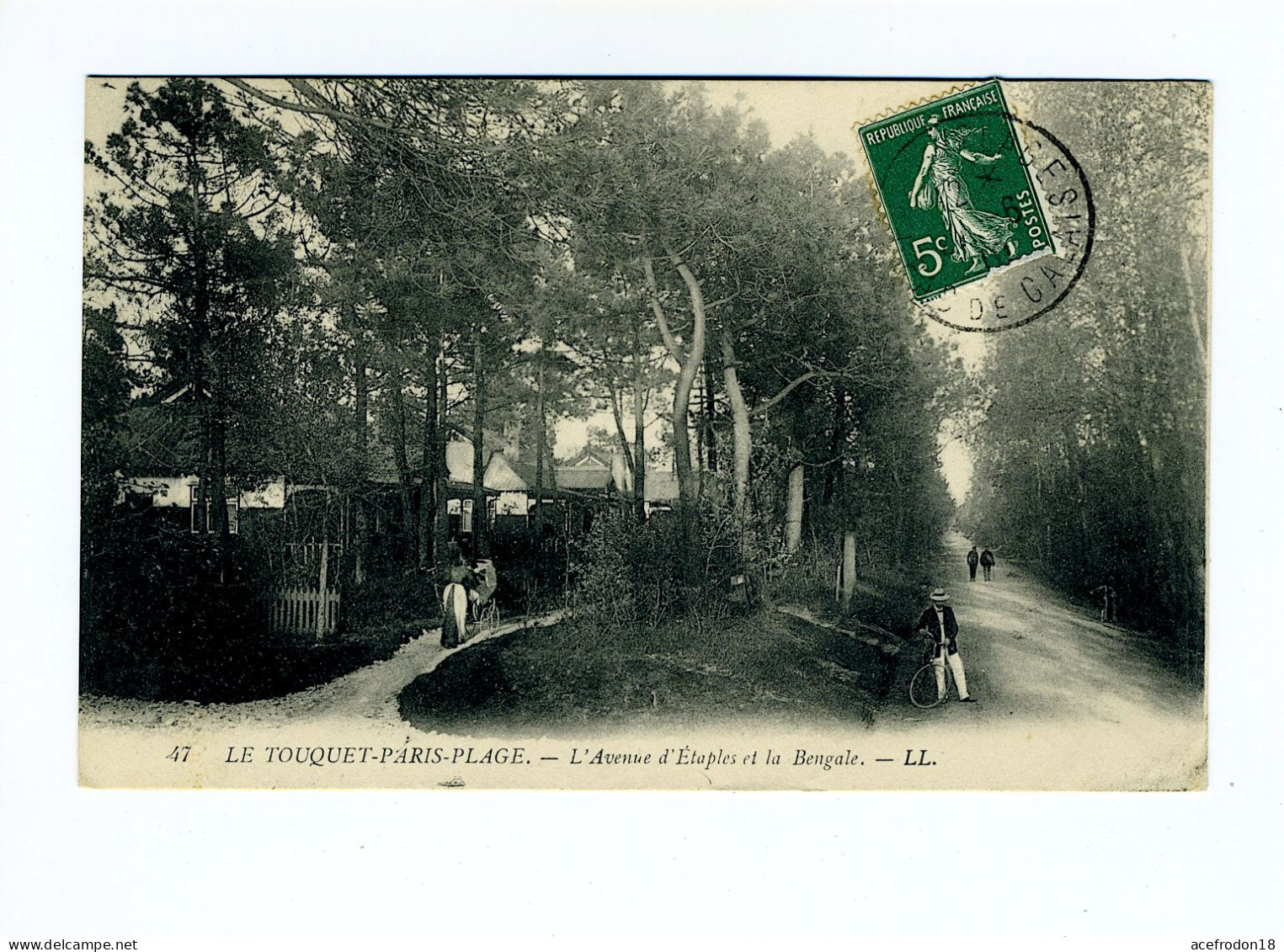 LE TOUQUET-PARIS-PLAGE - Avenue D'Etaples Et Bengale - Le Touquet