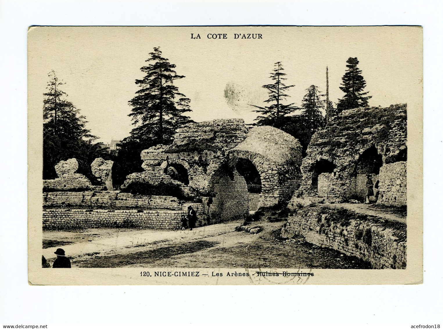 NICE-CIMIEZ - Les Arènes - Ruines Romaines - Monuments