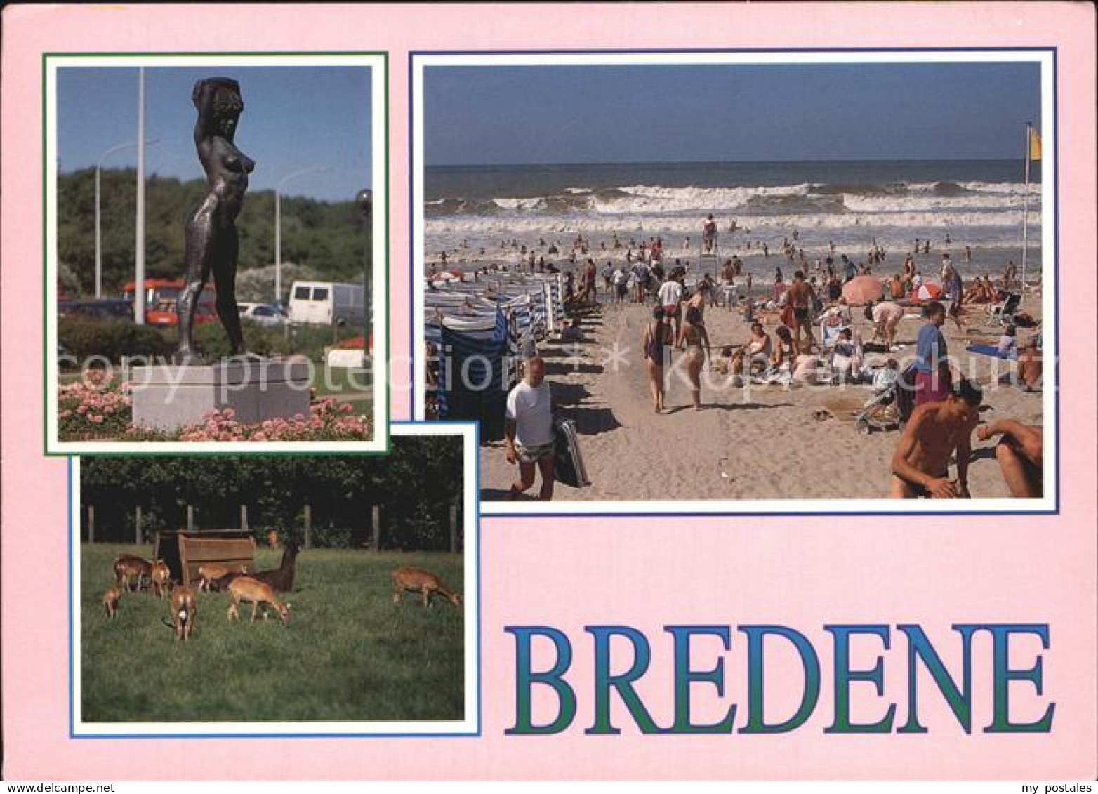 72509894 Bredene Strand Denkmal Wildpark Bredene - Bredene