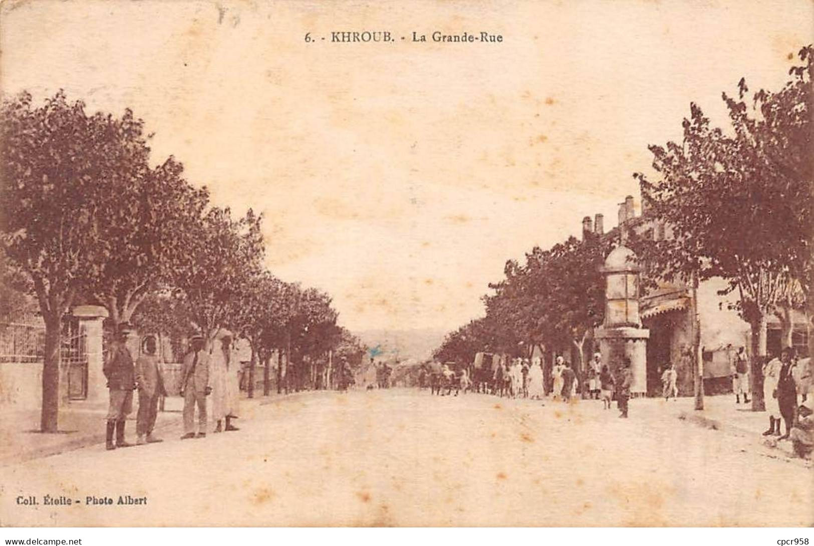 ALGERIE - SAN51158 - Kroubs - La Grande Rue - Other & Unclassified