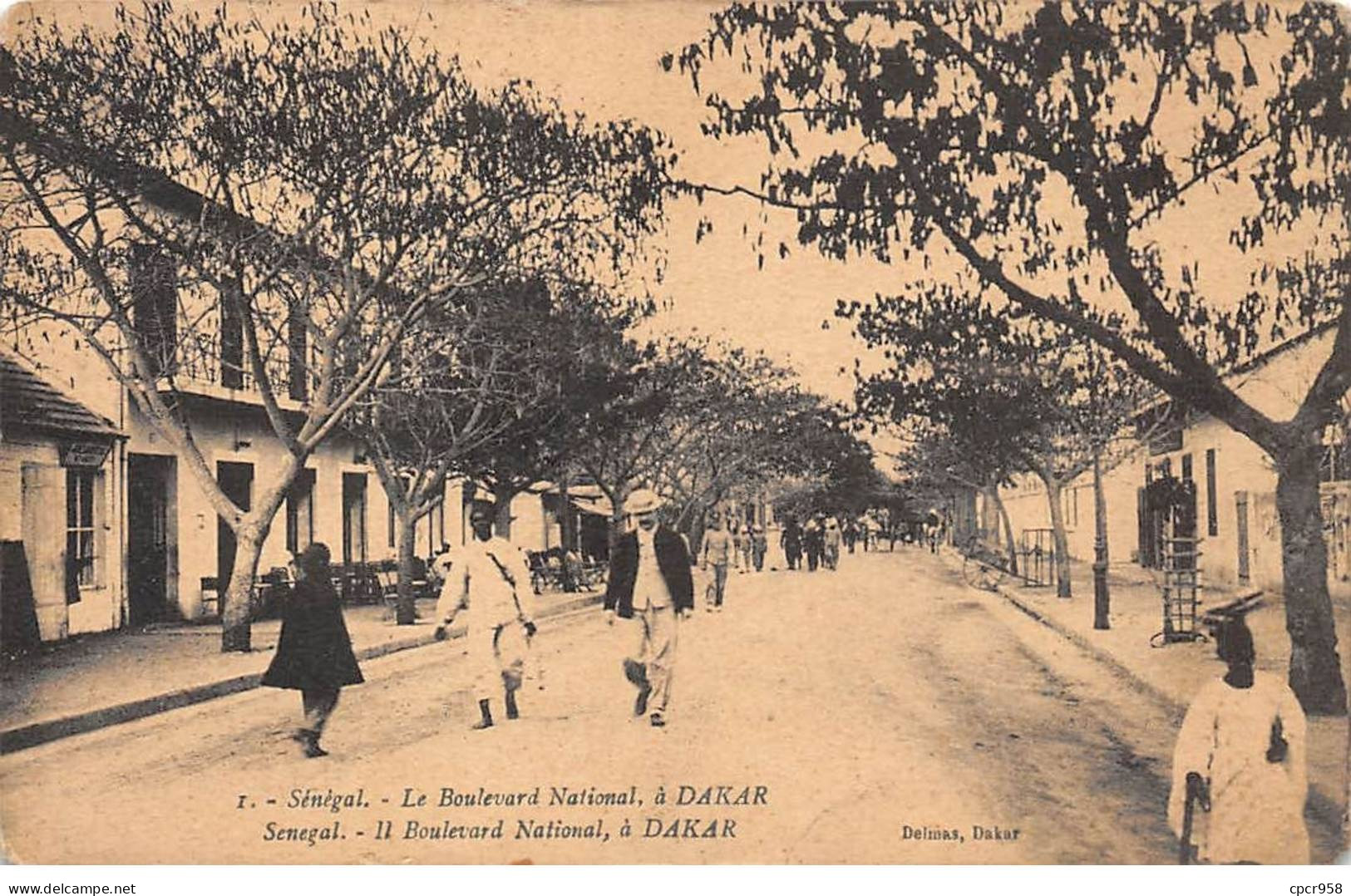 SENEGAL - SAN51198 - Le Boulevard National à Dakar - Sénégal