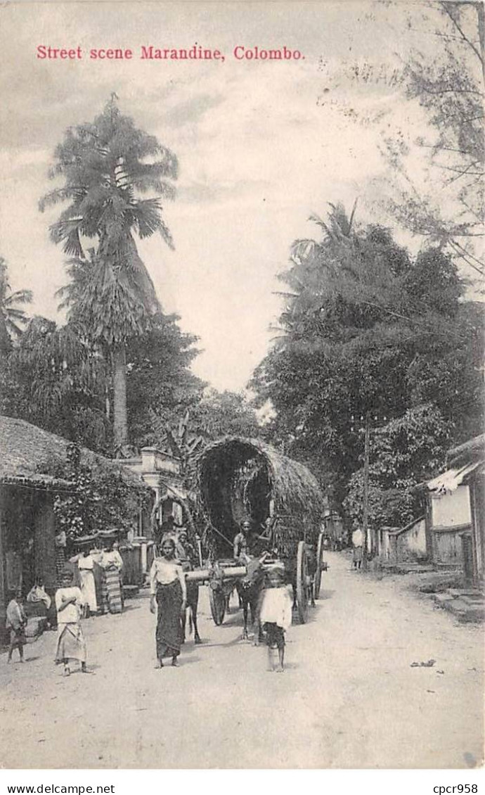 INDE - SAN51227 - Street Scene Marandine - Colombo - Inde