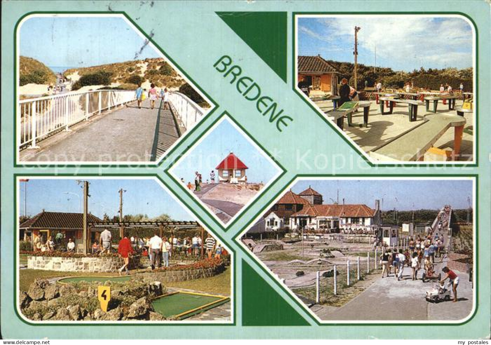 72509889 Bredene Minigolfplatz Bruecke  Bredene - Bredene