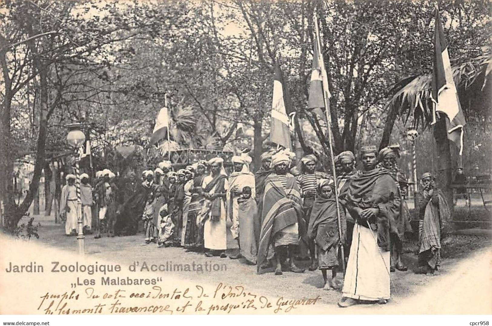 INDE - SAN53760 - Jardin Zoologique D'Acclimatation "Les Malabares" - India