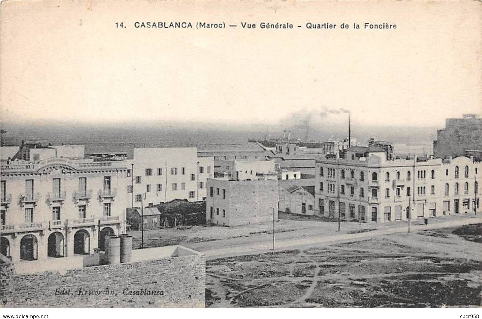 MAROC - SAN53767 - Casablanca - Vue Générale - Quartier De La Foncière - Casablanca