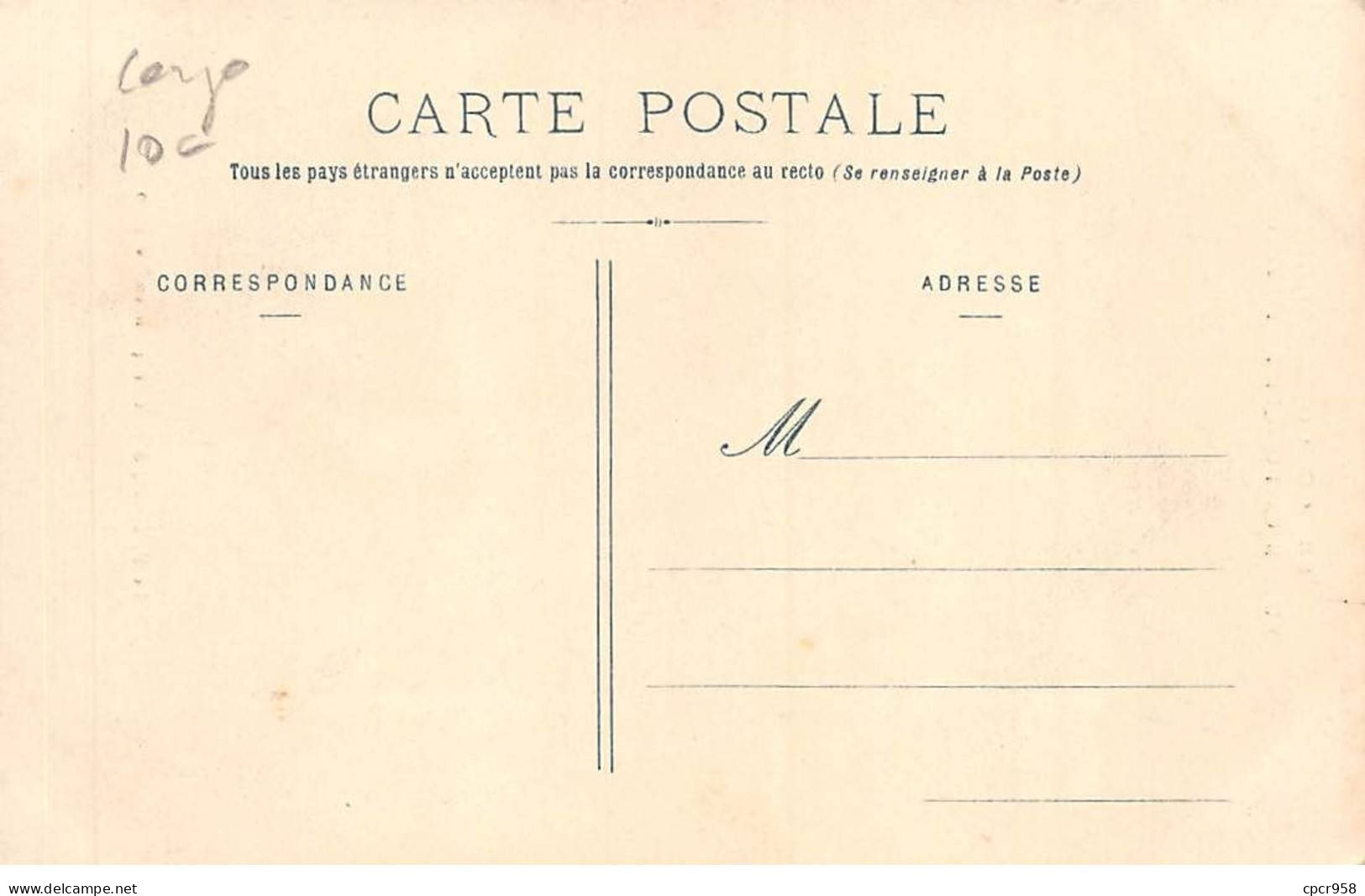 CONGO - SAN53928 - Mission Catholique De Brazzaville - Le P. Hivet, Décédé Le 4 Novembre 1890 - Congo Francese