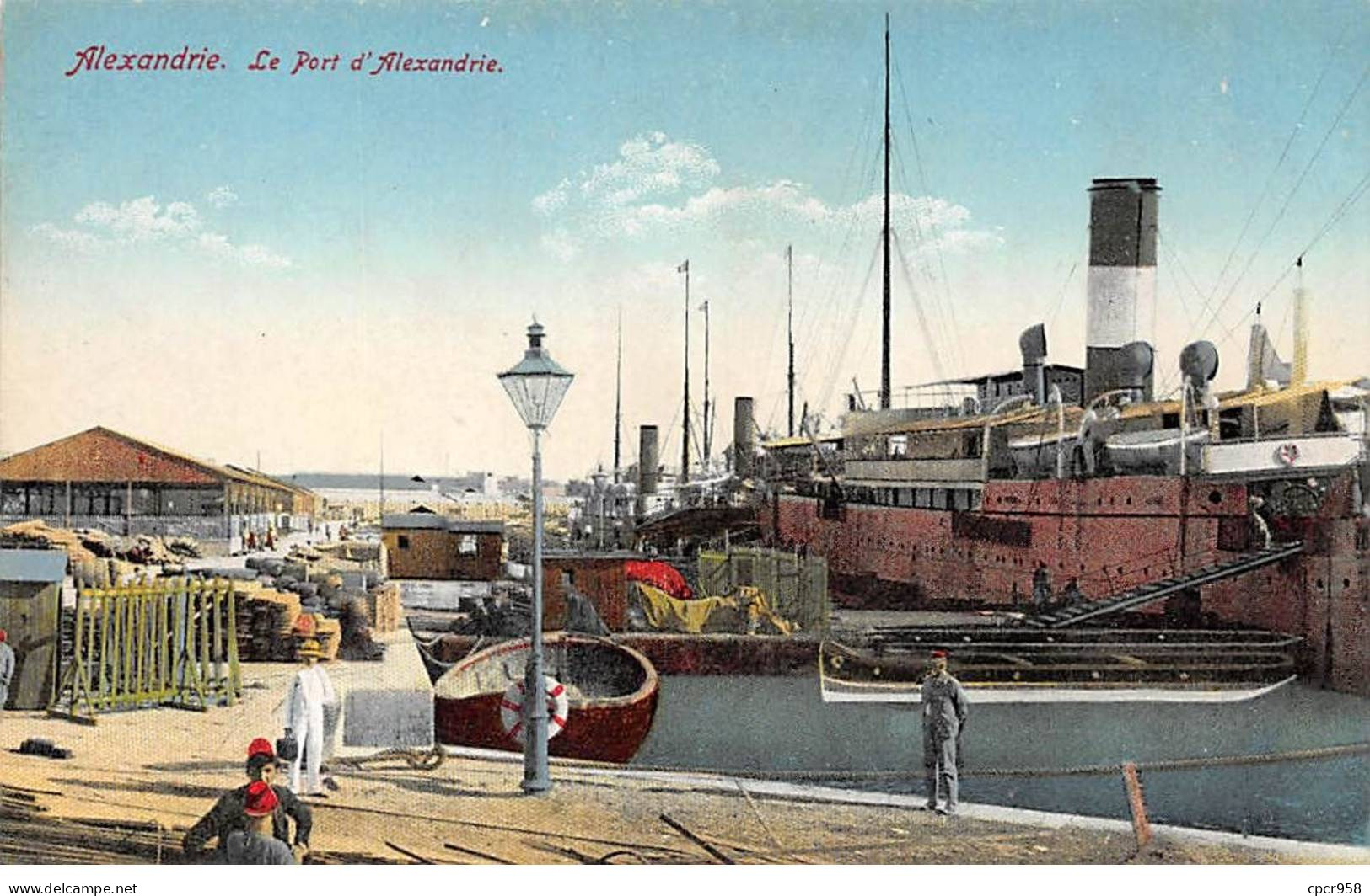 EGYPTE - SAN53937 - Alexandrie - Le Port - Other & Unclassified