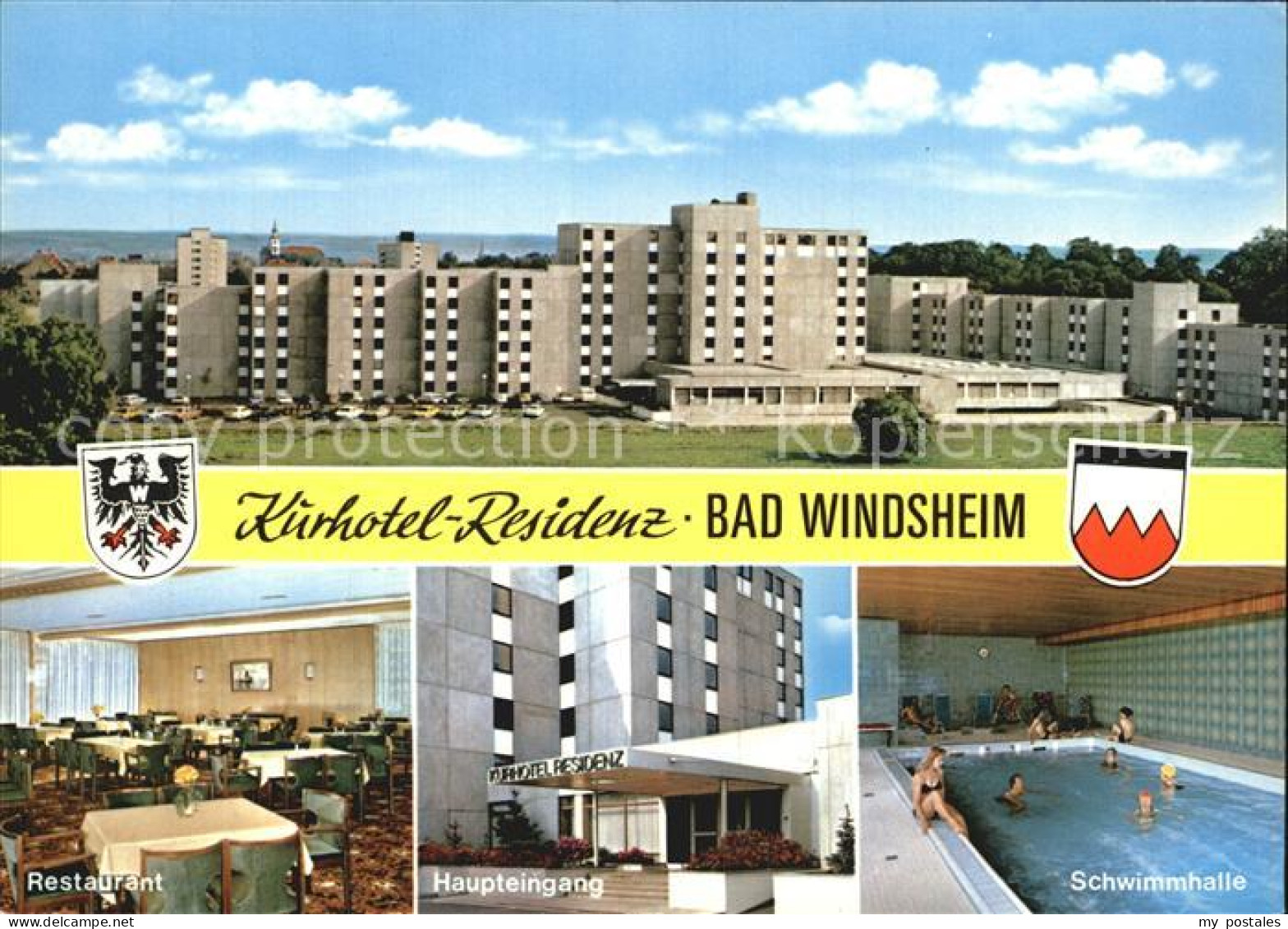 72509854 Bad Windsheim Kurhotel Residenz Restaurant Schwimmhalle Bad Windsheim - Bad Windsheim