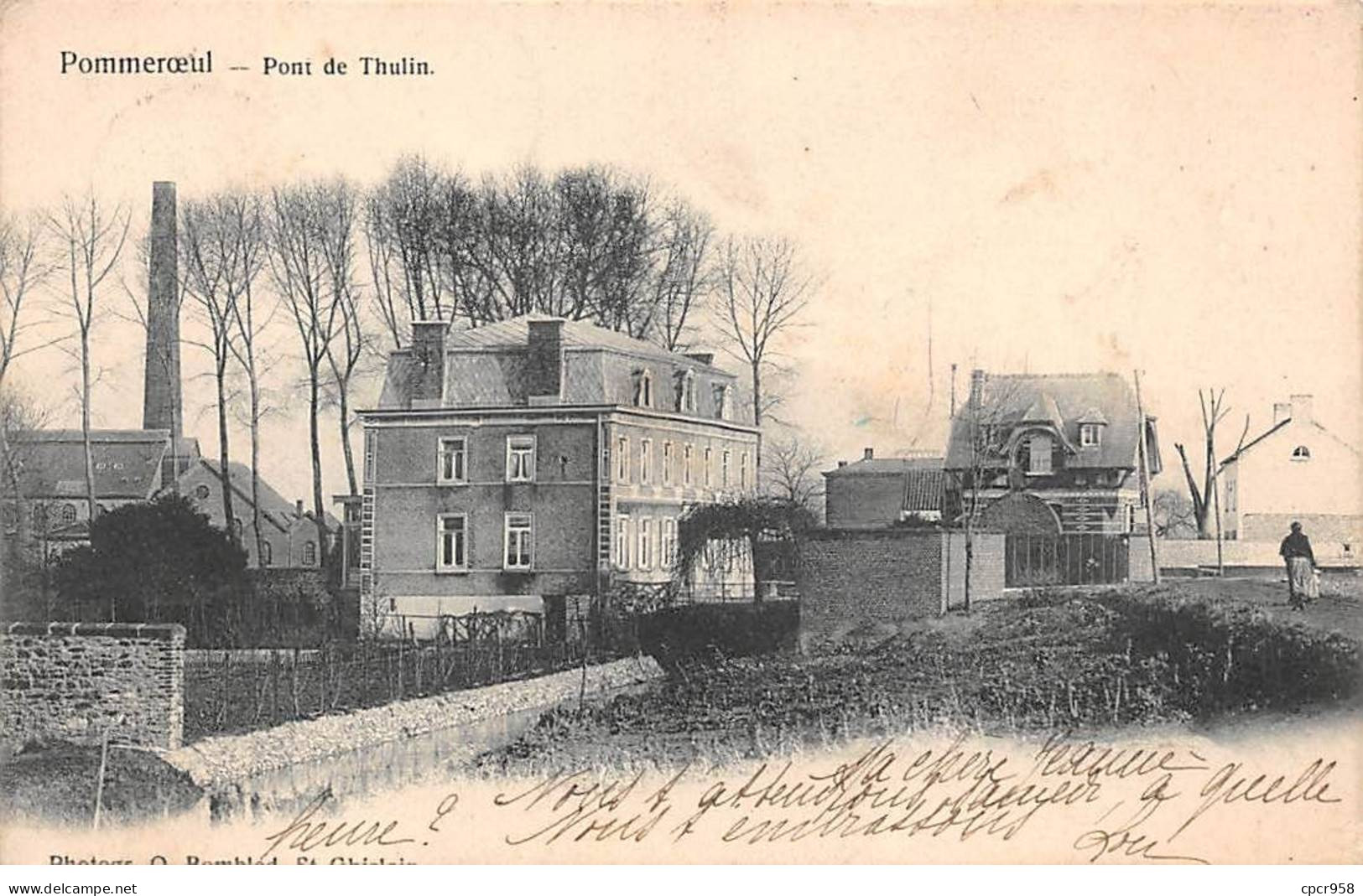 BELGIQUE - SAN49659 - Pommeroeul - Pont De Thulin - Other & Unclassified