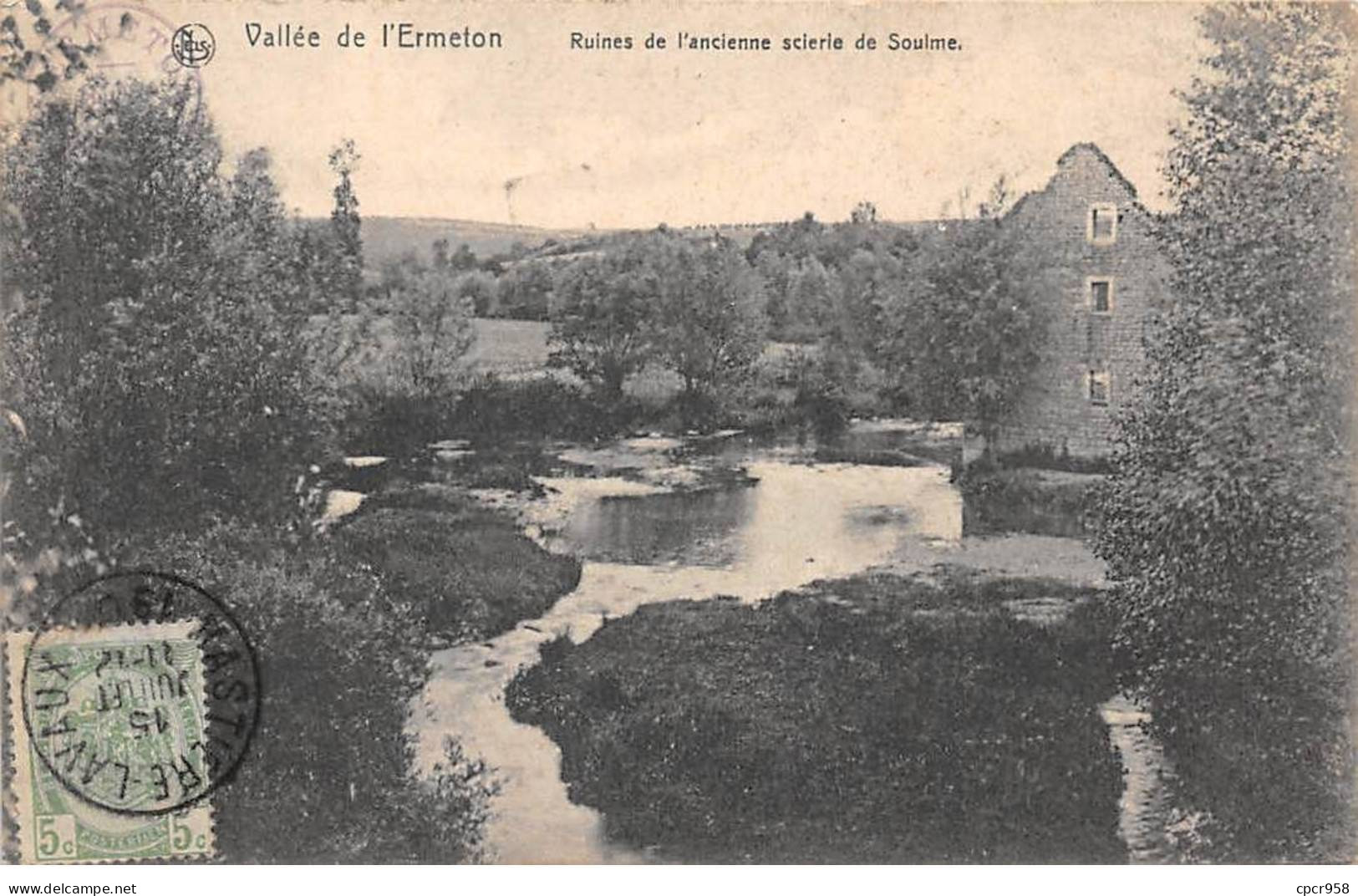 BELGIQUE - SAN49664 - Vallée De L'Ermeton - Ruines De L'ancienne Scierie De Soulme - Mettet