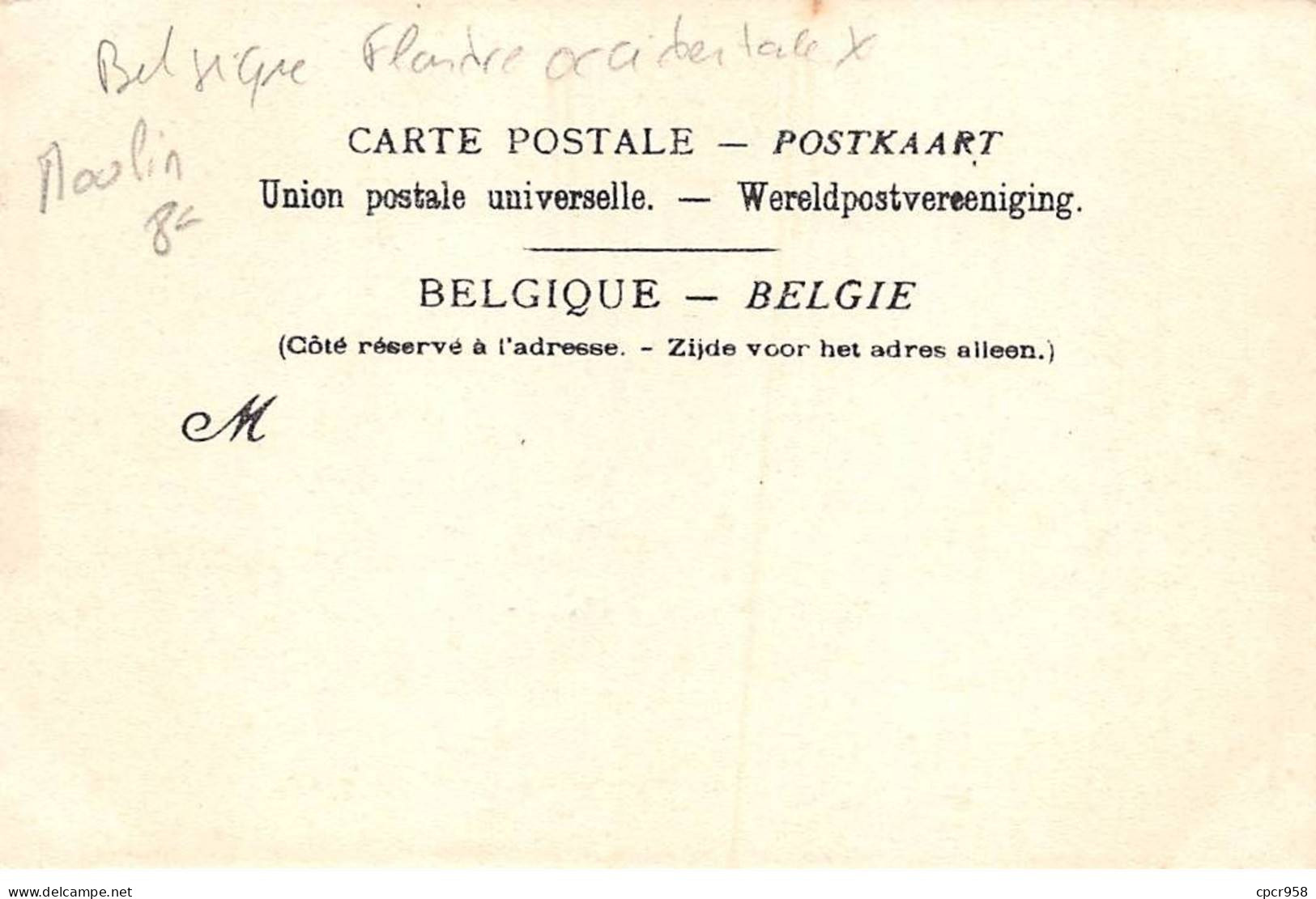 BELGIQUE - SAN49694 - Bruges - Porte Sainte Croix - Moulin - Brugge
