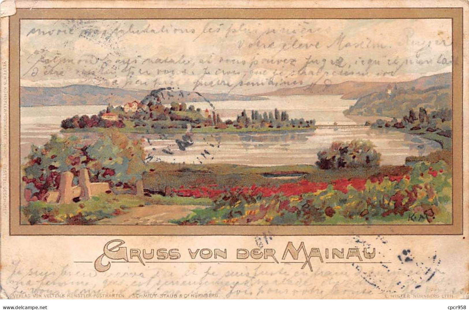 ALLEMAGNE - SAN49710 - Gruss Von Der Maineau - Konstanz