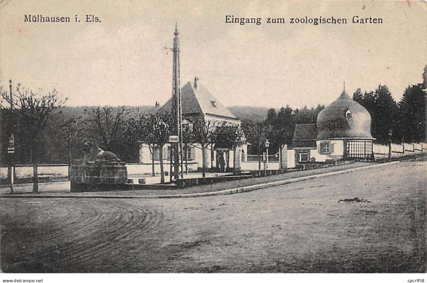 ALLEMAGNE - SAN49740 - Mülhausen I Els - Eingang Zum Zoologischen Garten - Other & Unclassified