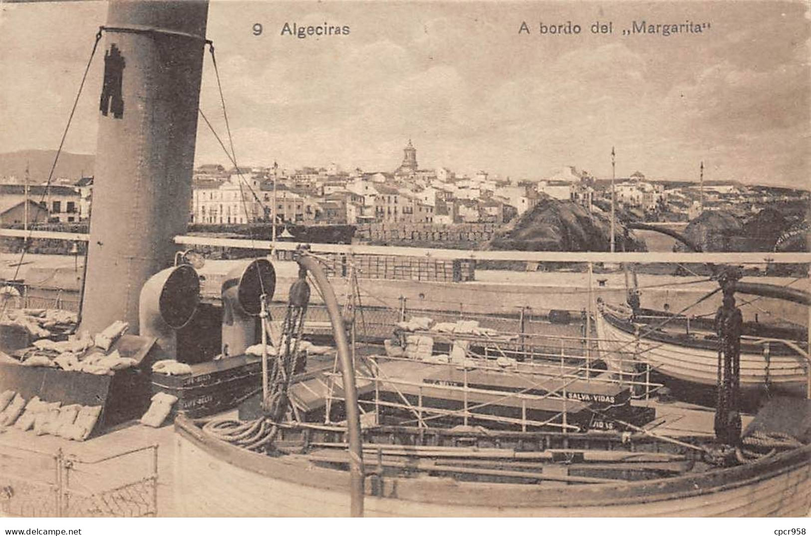 ESPAGNE - SAN39677 - Algeciras - A Bordo - Margarita - Cádiz