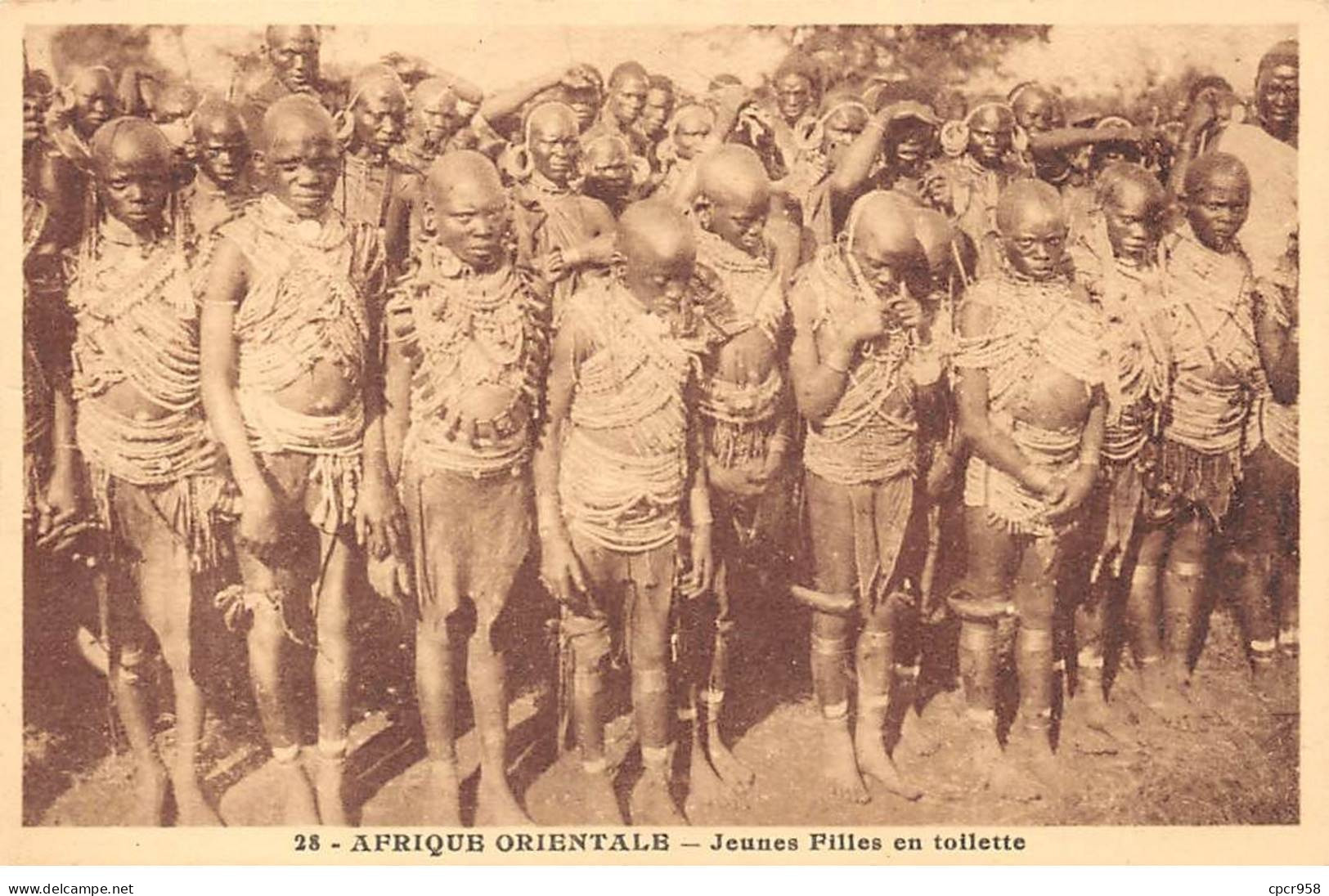 SENEGAL - SAN56332 - Afrique Orientale - Jeunes Filles En Toilette - Sénégal