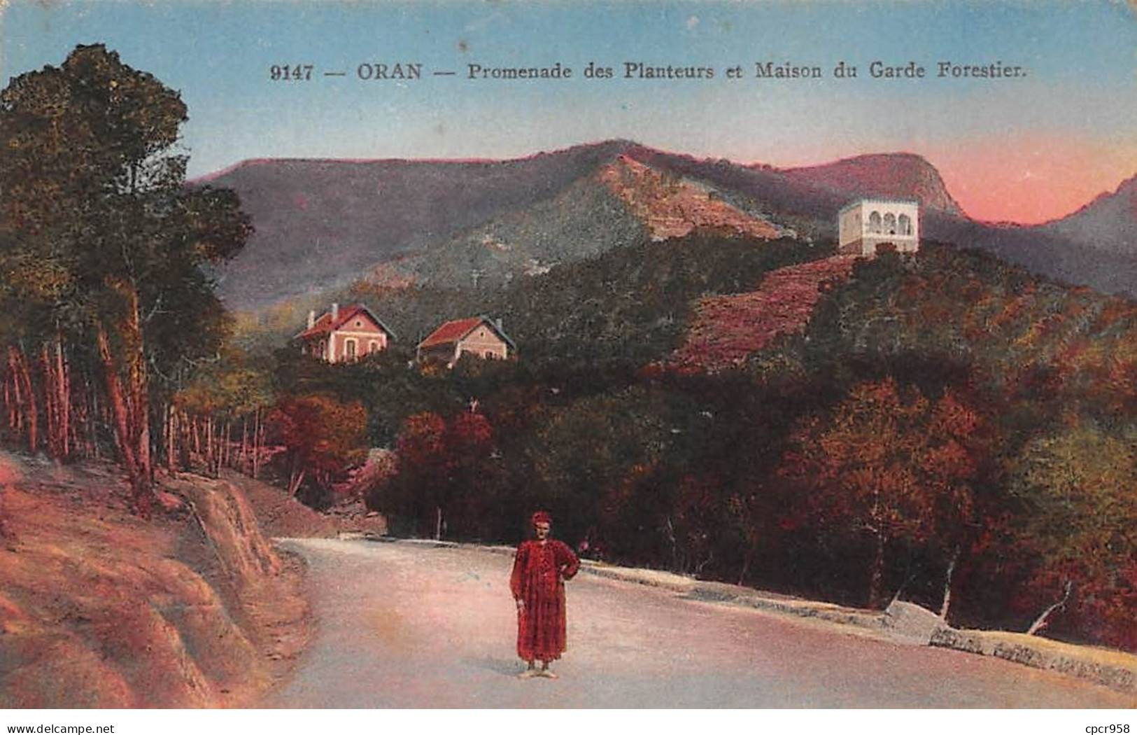 ALGERIE - SAN56322 - Oran - Promenade Des Planteurs Et Maison Du Garde Forestier - Oran