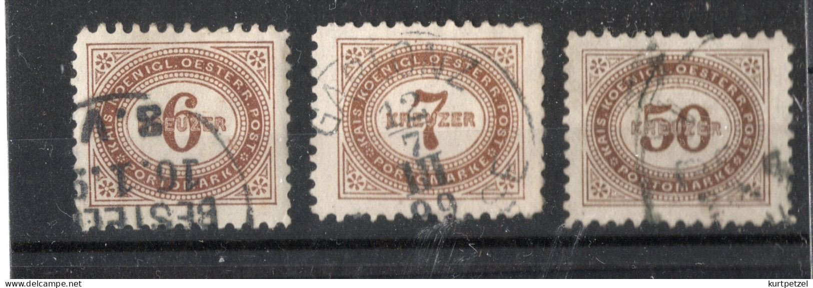 österreich Porto Nr. 5,6,9 - Postage Due