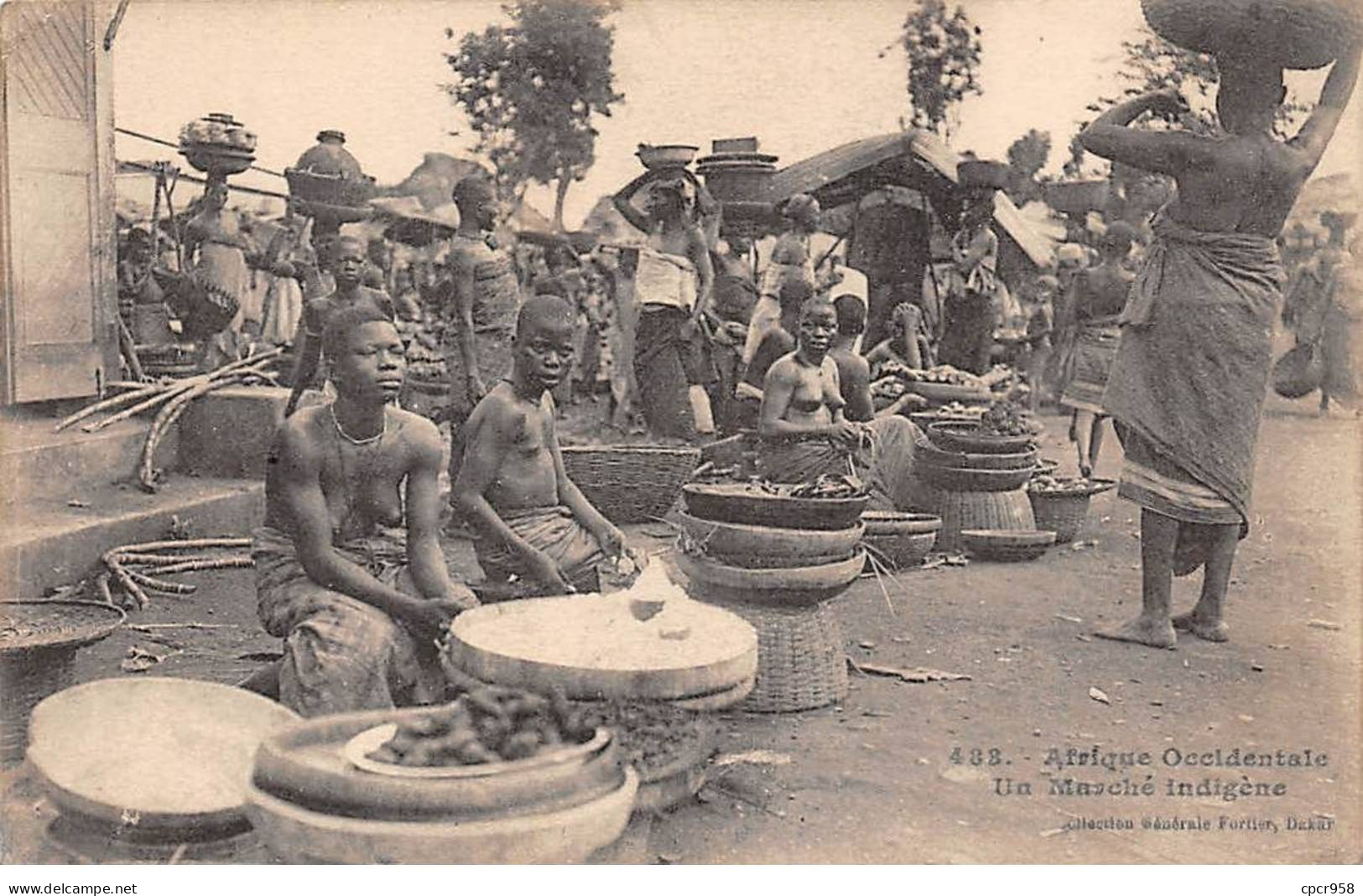 SENEGAL - SAN56409 - Afrique Occidentale - Marché Indigène - Senegal