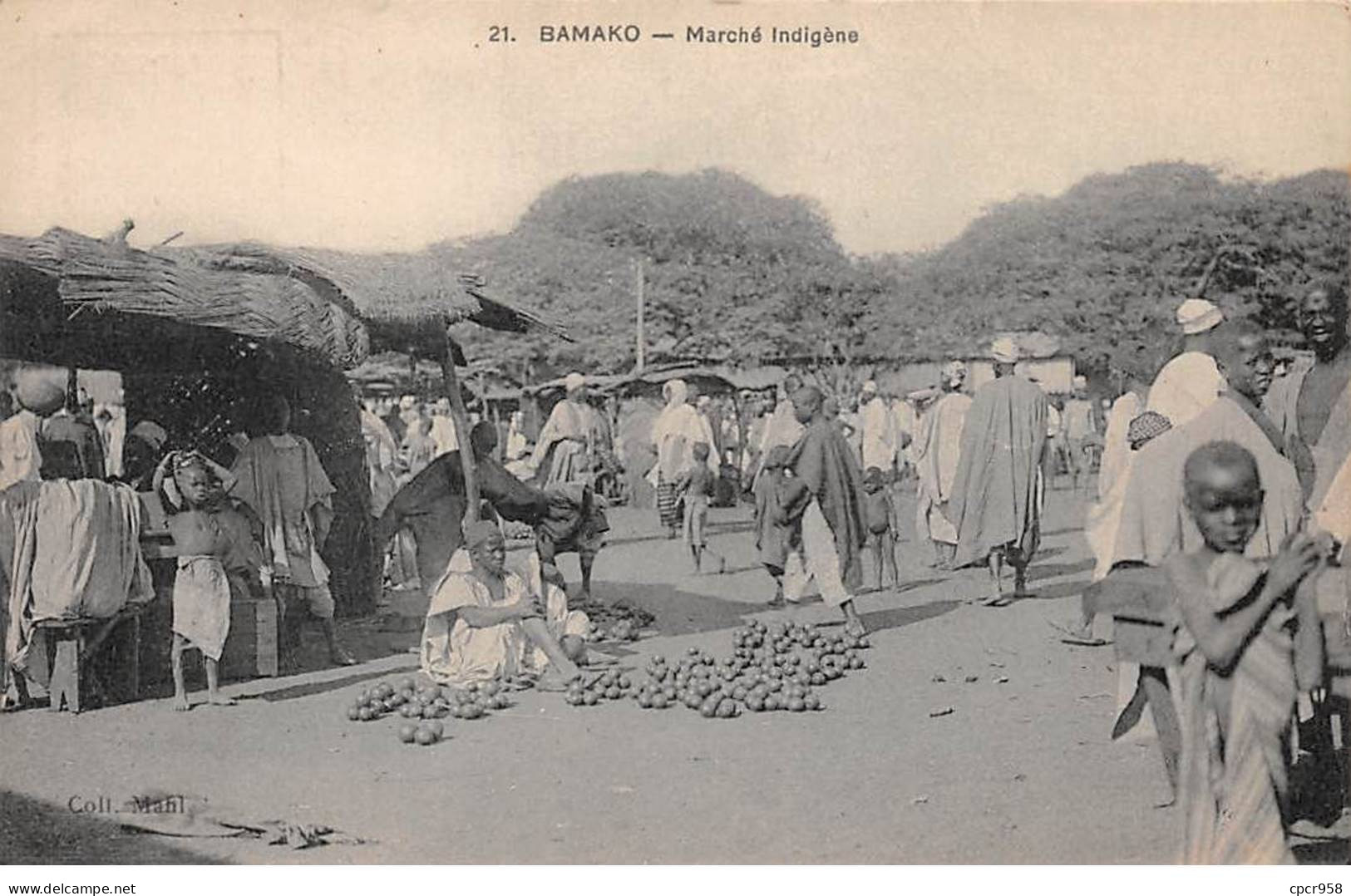 SOUDAN - SAN56487 - Bamako - Marché Indigène - Agriculture - Soudan