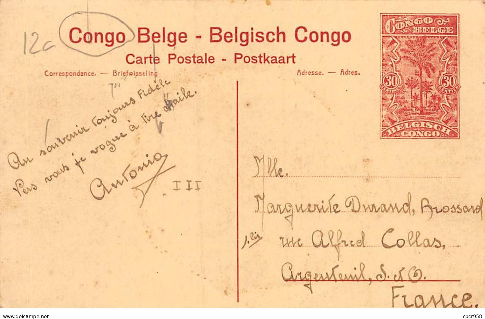 CONGO BELGE - SAN56502 - Dépouillement D'un Lion - Belgian Congo