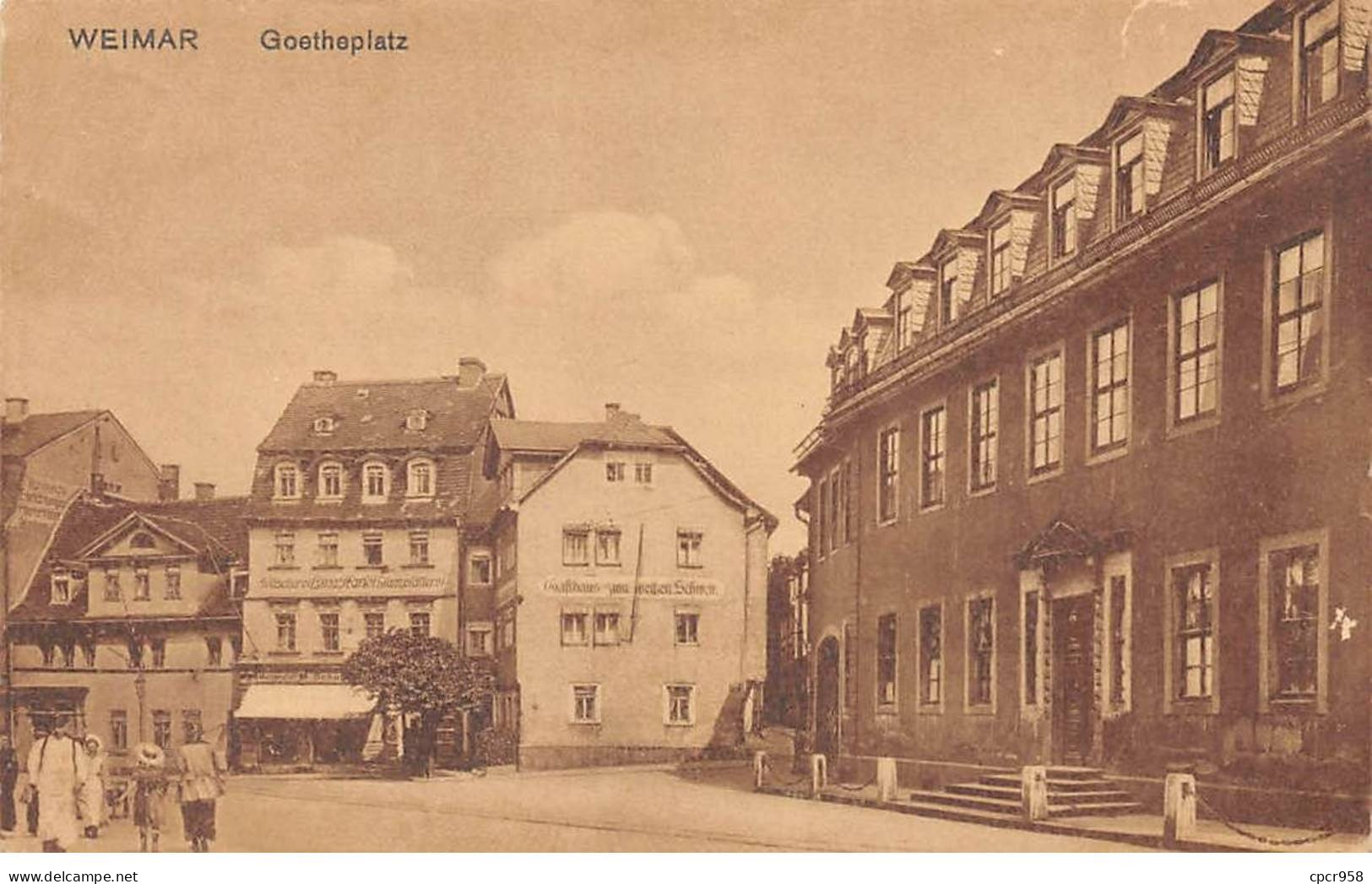 ALLEMAGNE - SAN48130 - Weimar - Goetheplatz - Weimar