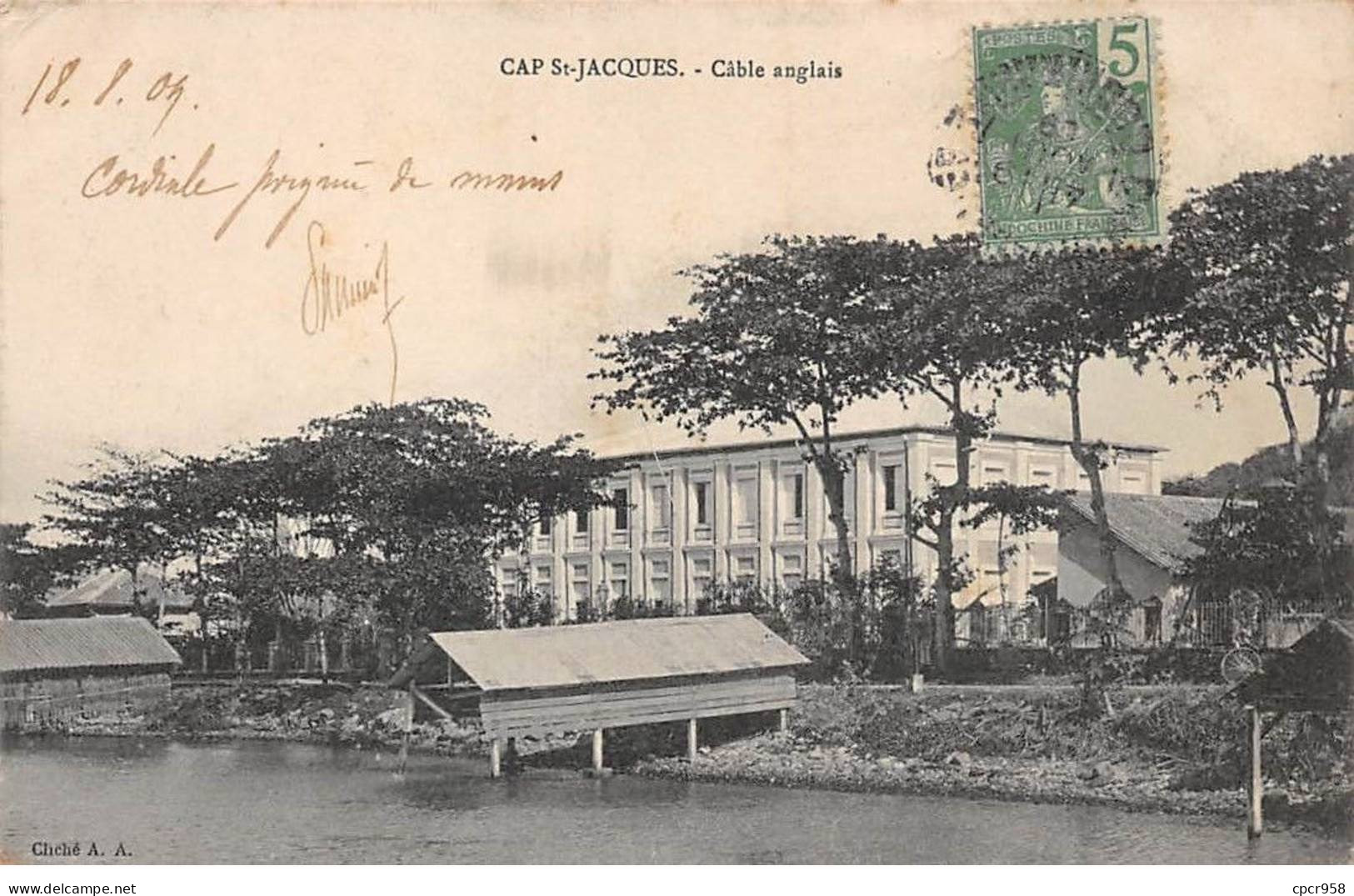 VIET NAM - SAN48188 - Cap St Jacques - Câble Anglais - Viêt-Nam