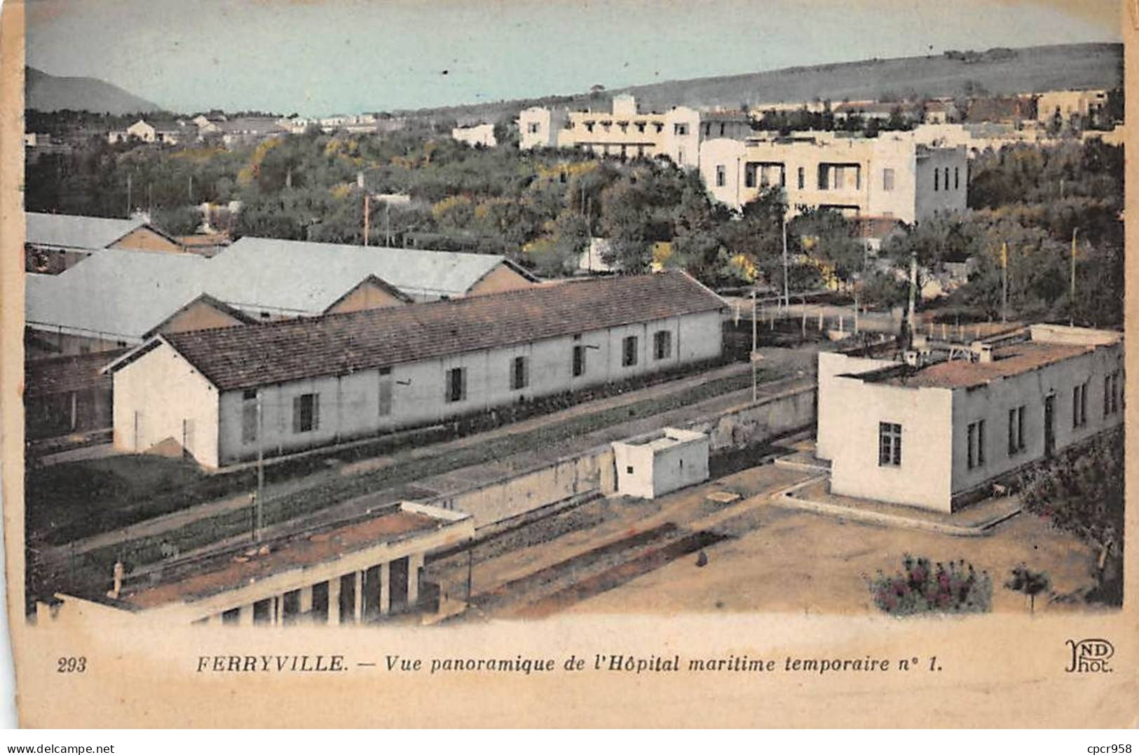 TUNISIE - SAN48209 - Ferryville - Vue Panoramique De L'Hôpital Maritime Temporaire - Tunisia