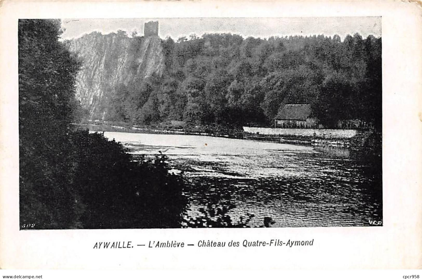 BELGIQUE - SAN48441 - Aywaille - L'Amblève - Château Des Quatre Fils Aumond - Aywaille