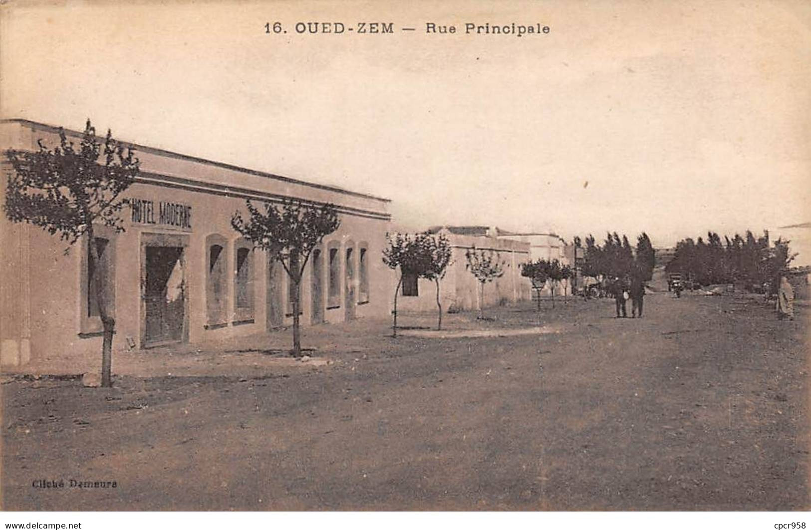 MAROC - SAN51109 - Oued Zem - Rue Principale - Other & Unclassified