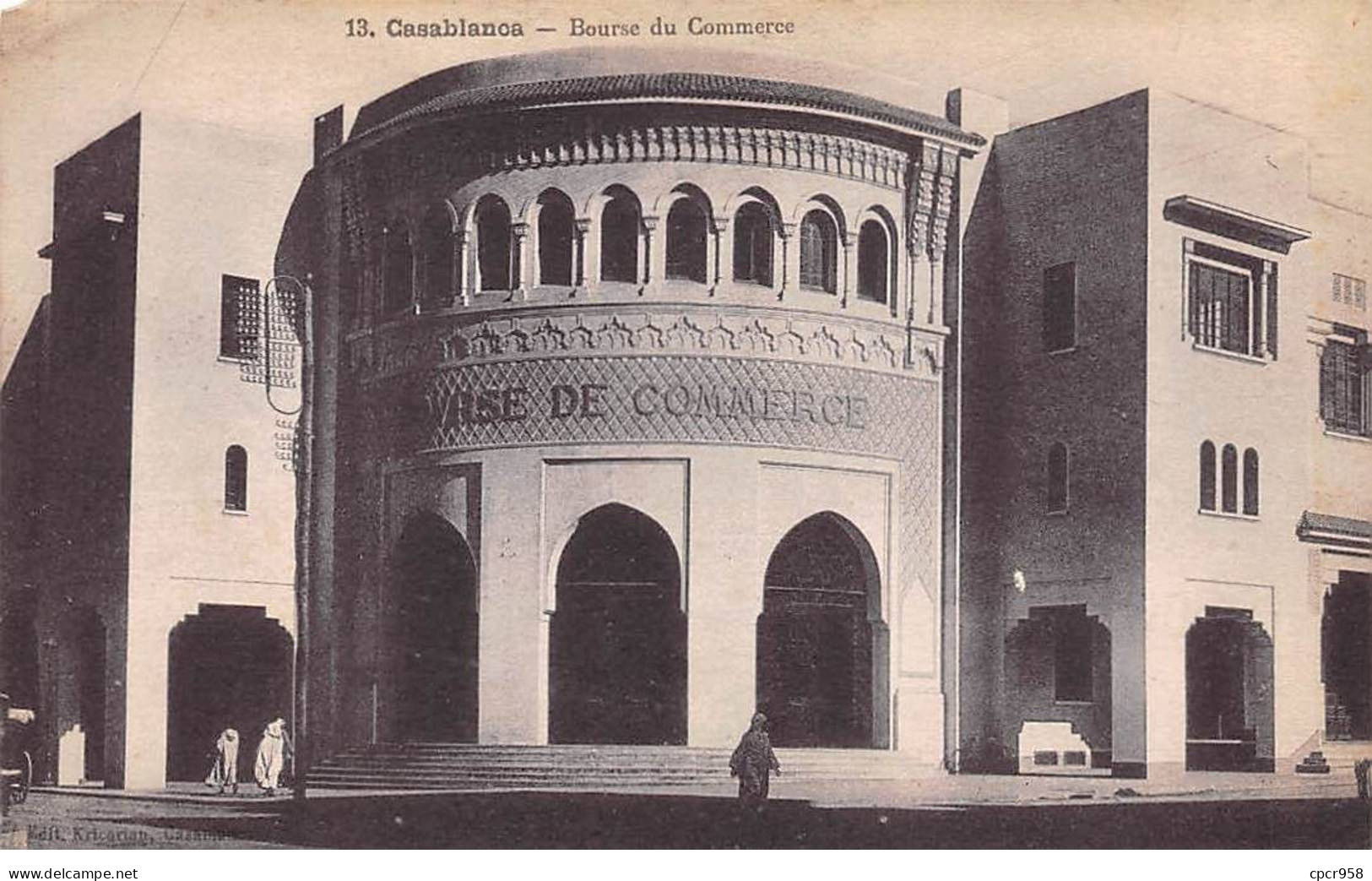 MAROC - SAN51115 - Casablanca - Bourse Du Commerce - Casablanca