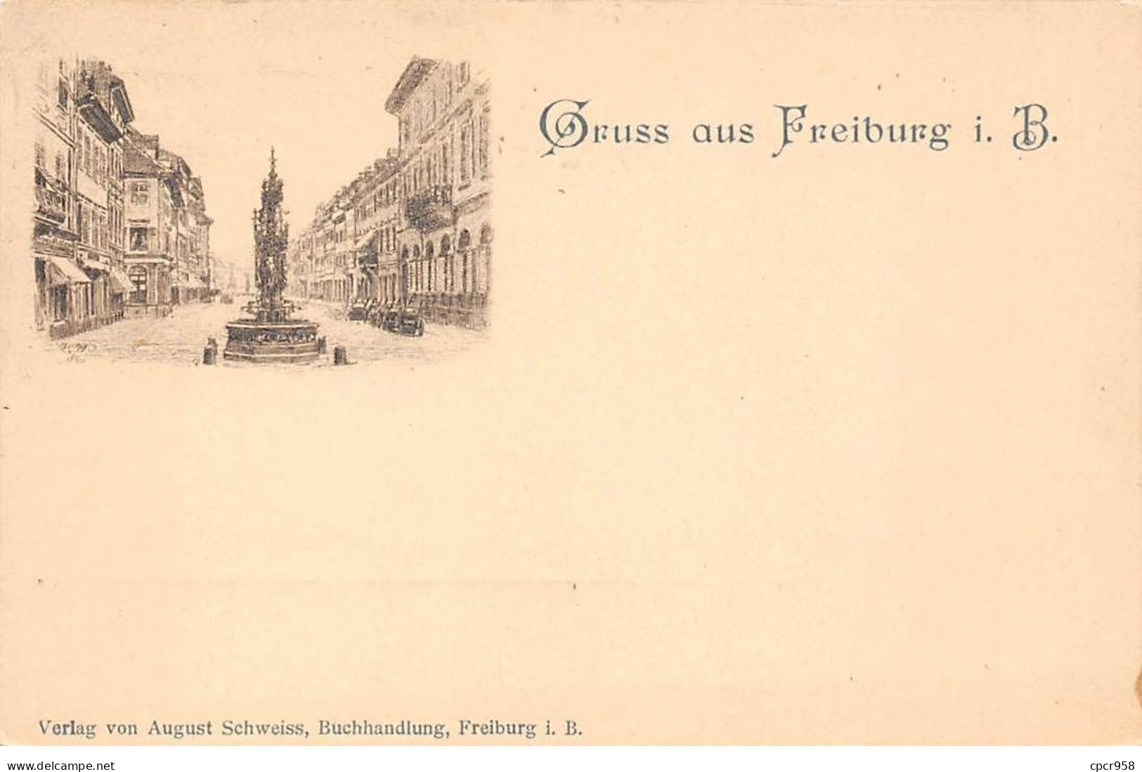 ALLEMAGNE - SAN63725 - Gruss Aus Freiburg I. B. - Freiburg I. Br.