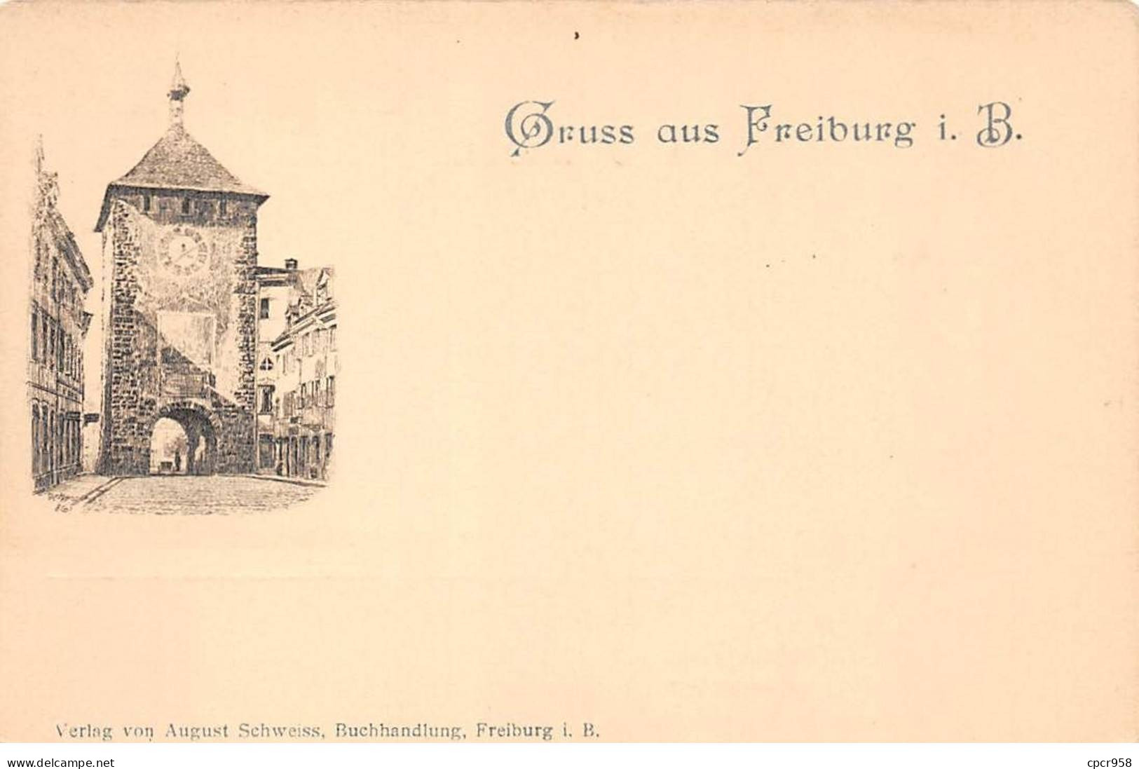 ALLEMAGNE - SAN63724 - Gruss Aus Freiburg I. B. - Freiburg I. Br.
