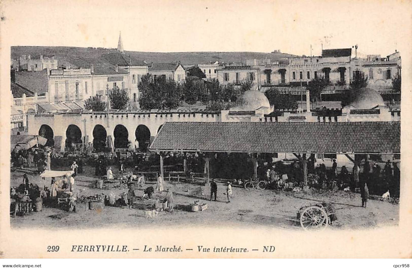 ALGERIE - SAN63804 - Ferryville - Le Marché - Vue Intérieure - Sonstige & Ohne Zuordnung