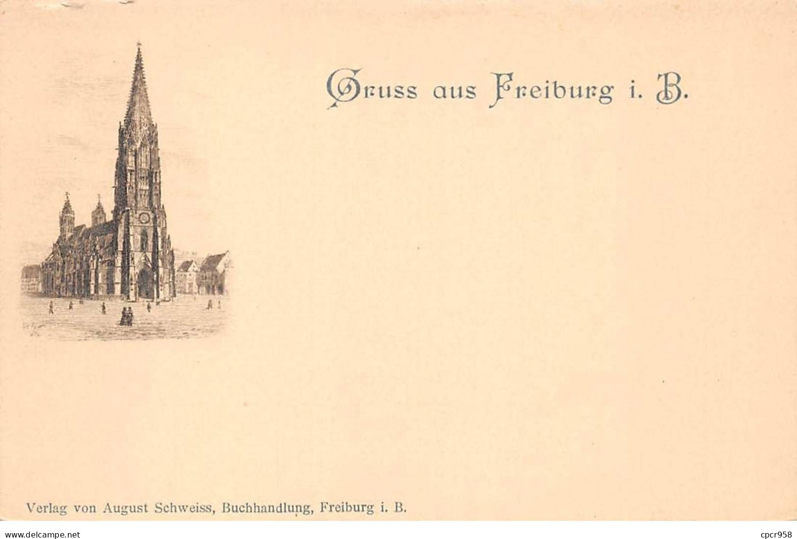 ALLEMAGNE - SAN63723 - Gruss Aus Freiburg I. B. - Freiburg I. Br.