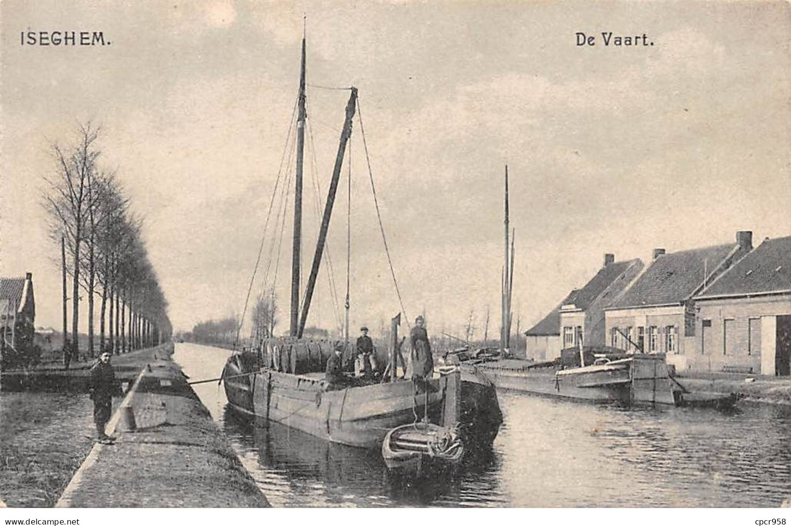 BELGIQUE - SAN63714 - Iseghem - De Vaart - Izegem