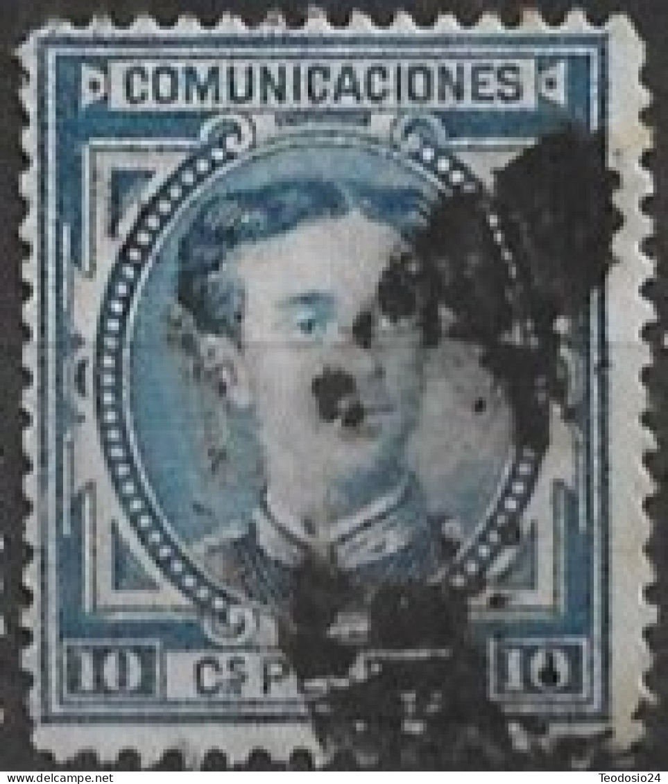 ESPAÑA 1876.-EDIFIL 175 - Used Stamps