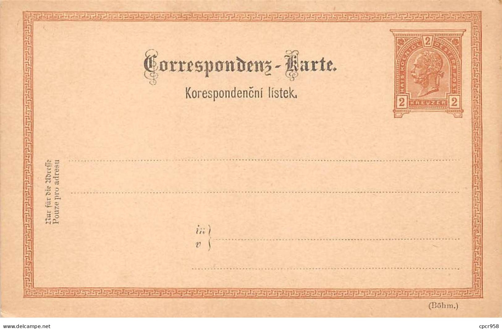 AUTRICHE - SAN45576 - Carte Précurseur - Entier Postal - Other & Unclassified