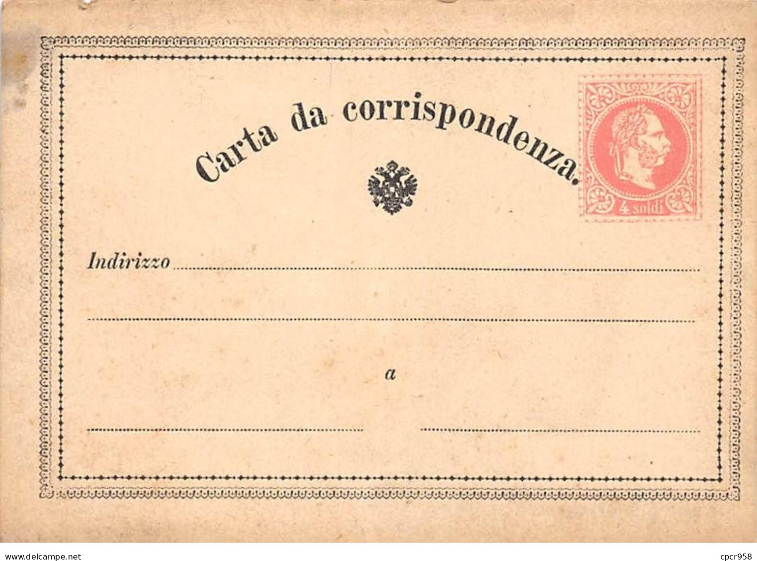 AUTRICHE - SAN45590 - Italie - Carte Précurseur - Other & Unclassified