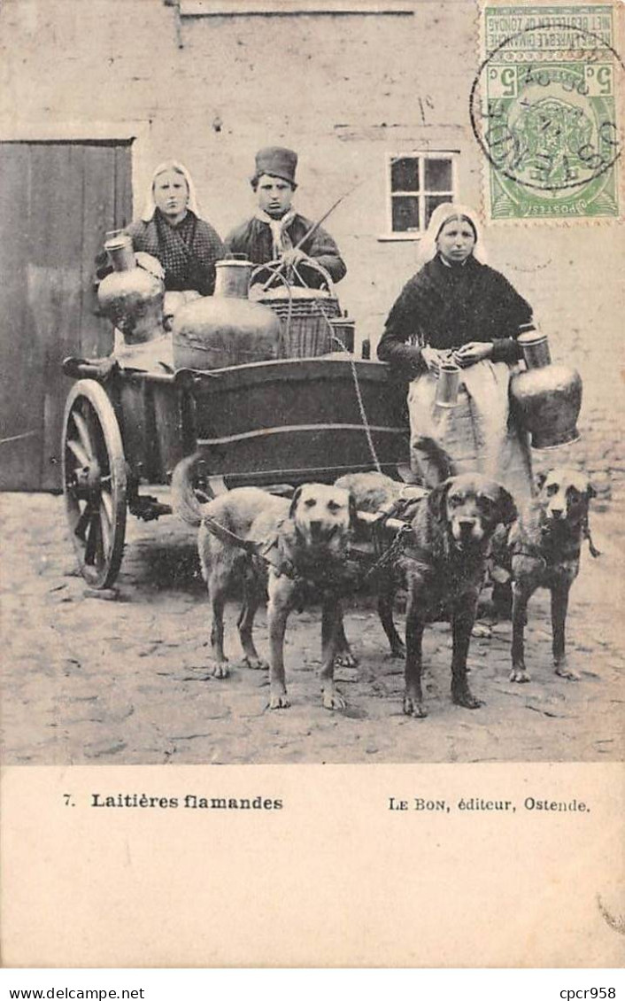 BELGIQUE - SAN45686 - Laitières Flamandes - Voitures à Chiens - Other & Unclassified