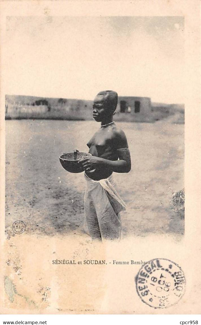 SENEGAL - SAN50065 - Sénégal Et Soudan - Femme Bambara - Senegal