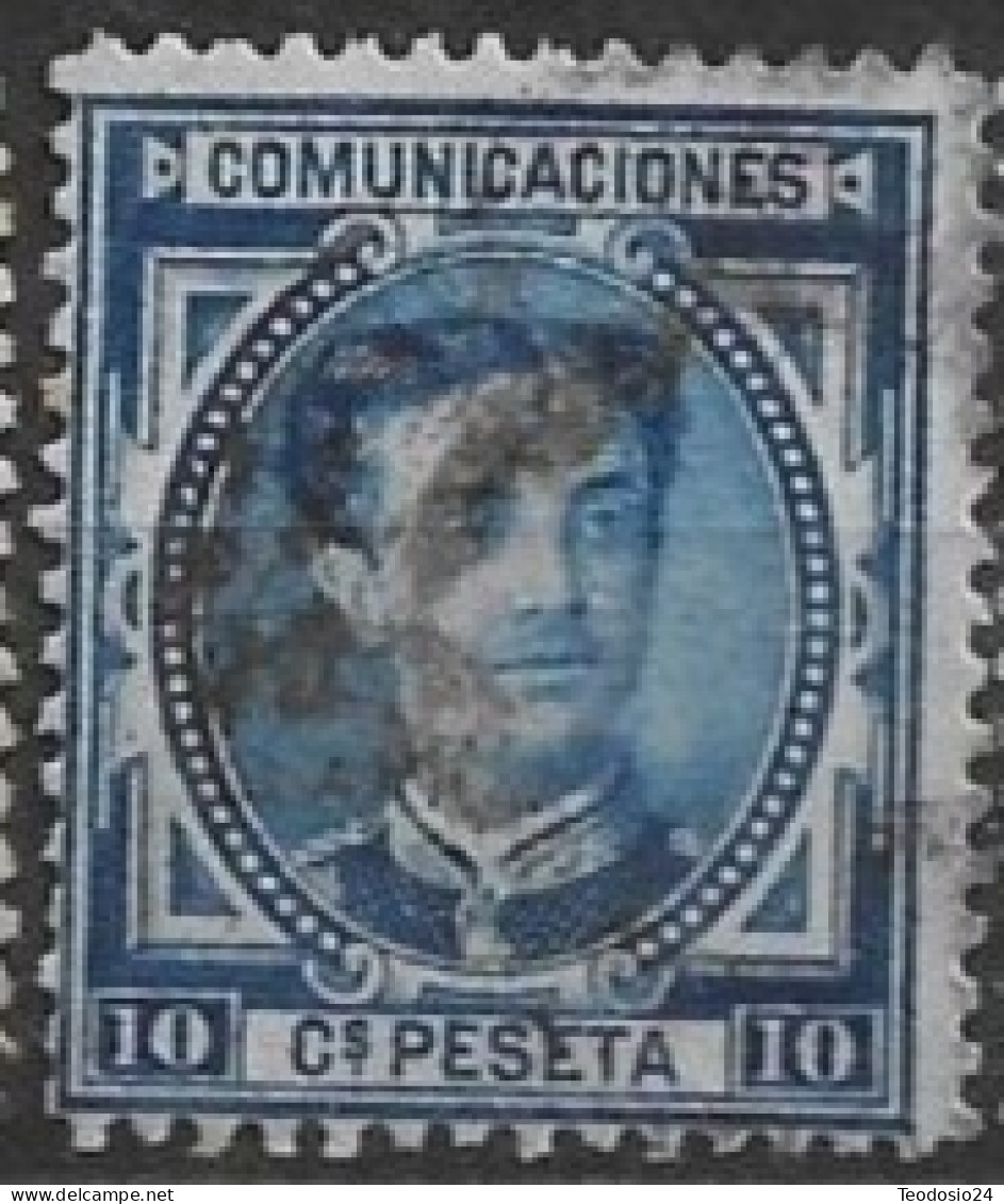 ESPAÑA 1876.-EDIFIL 175 - Gebruikt