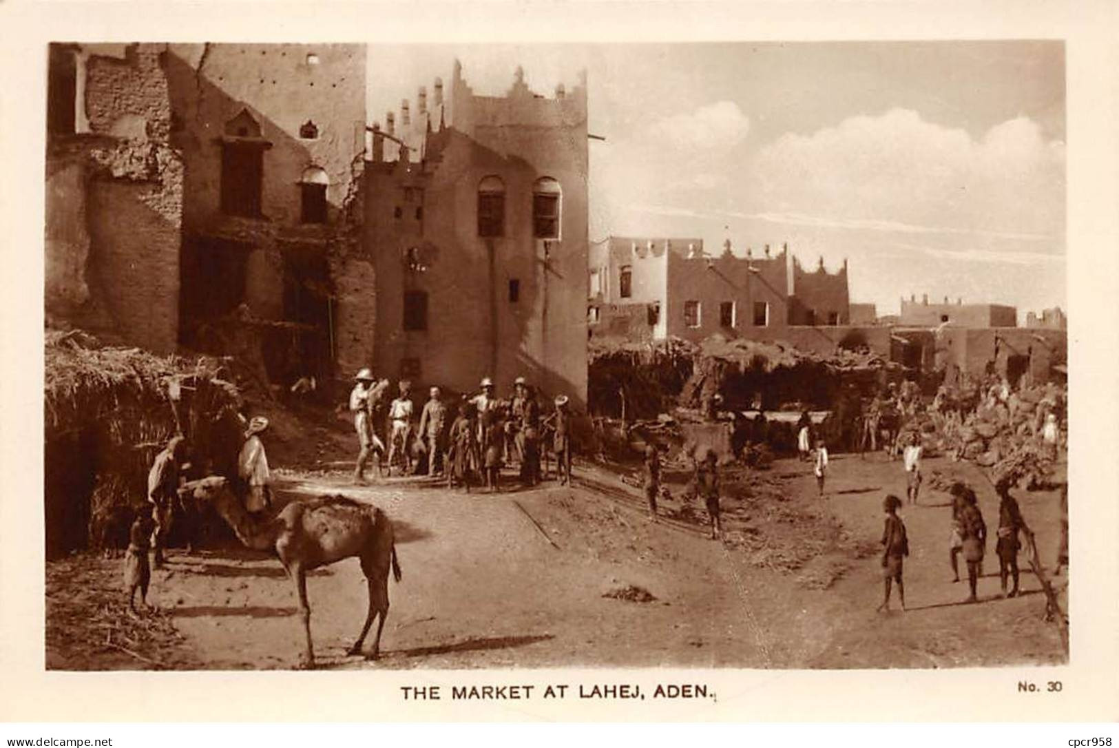 YEMEN - SAN50137 - The Market At Lahej - Aden - Jemen