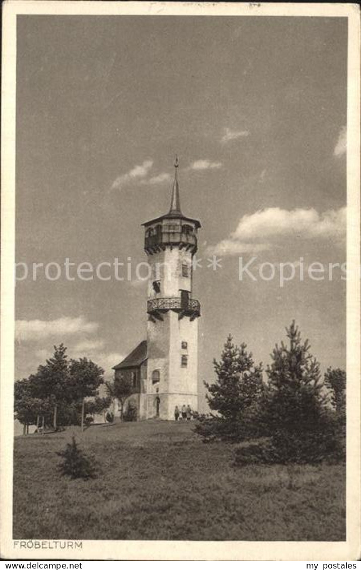 72509733 Oberweissbach Froebelturm  Oberweissbach - Oberweissbach