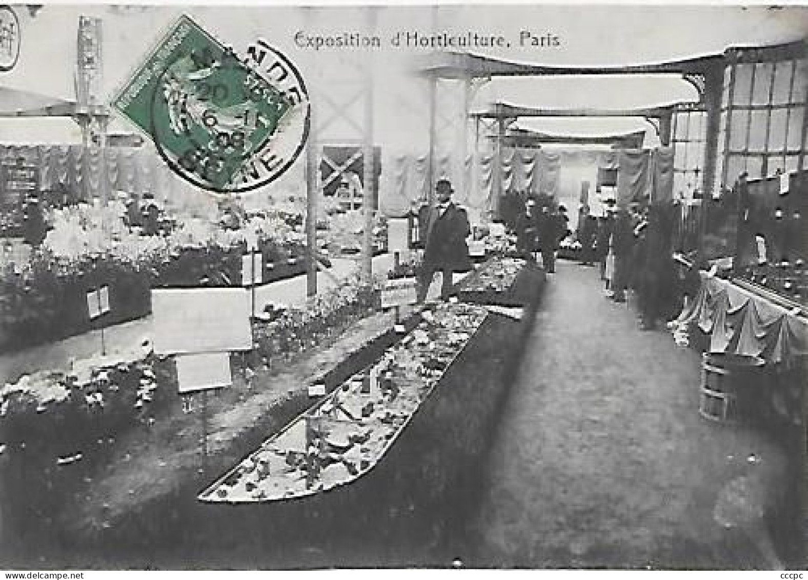 CPA Paris Exposition D'Horticulture - Grand Palais - Distretto: 08