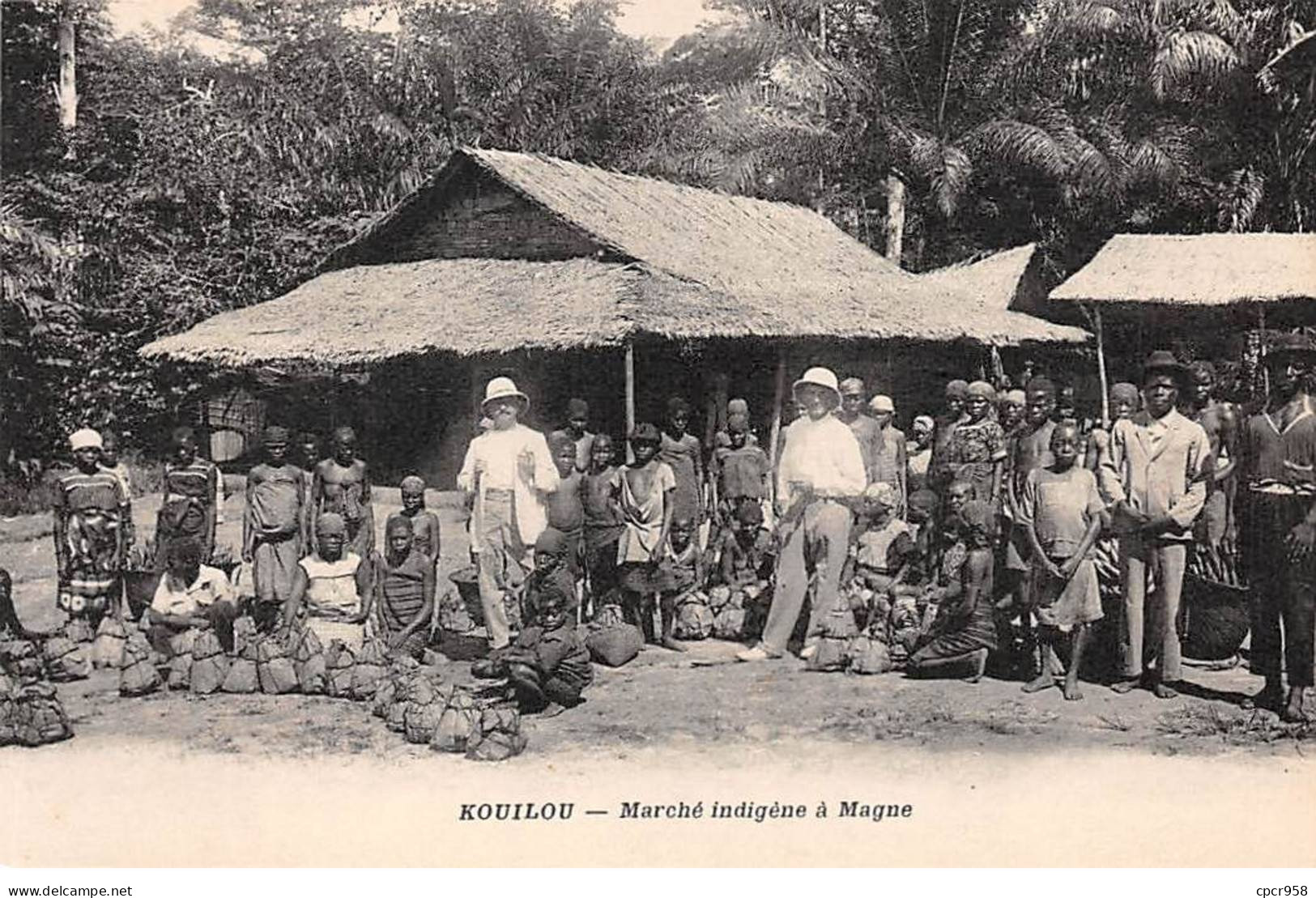 CONGO - SAN64514 - Kouilou - Marché Indigène à Magne - Other & Unclassified