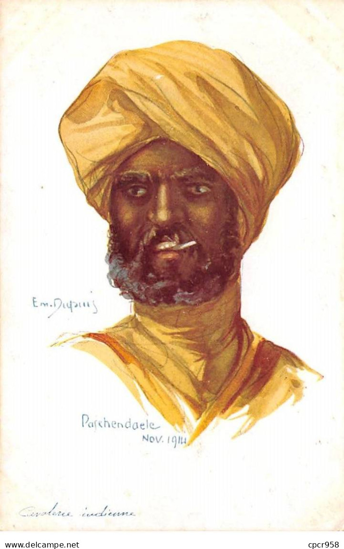 INDE - SAN64619 - Em Dupuis - Paschendaele - Nov 1914 - Garderie Indienne - Indien