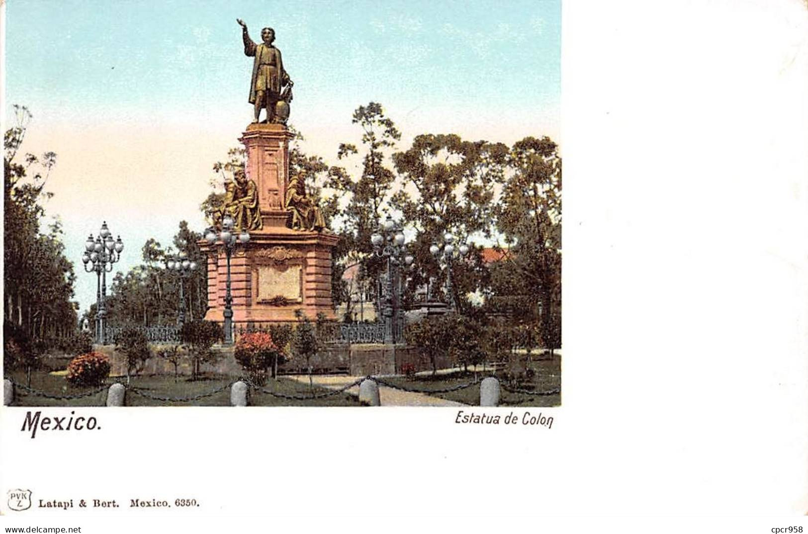 MEXIQUE - SAN64746 - Mexico - Estatua De Colon - Mexique