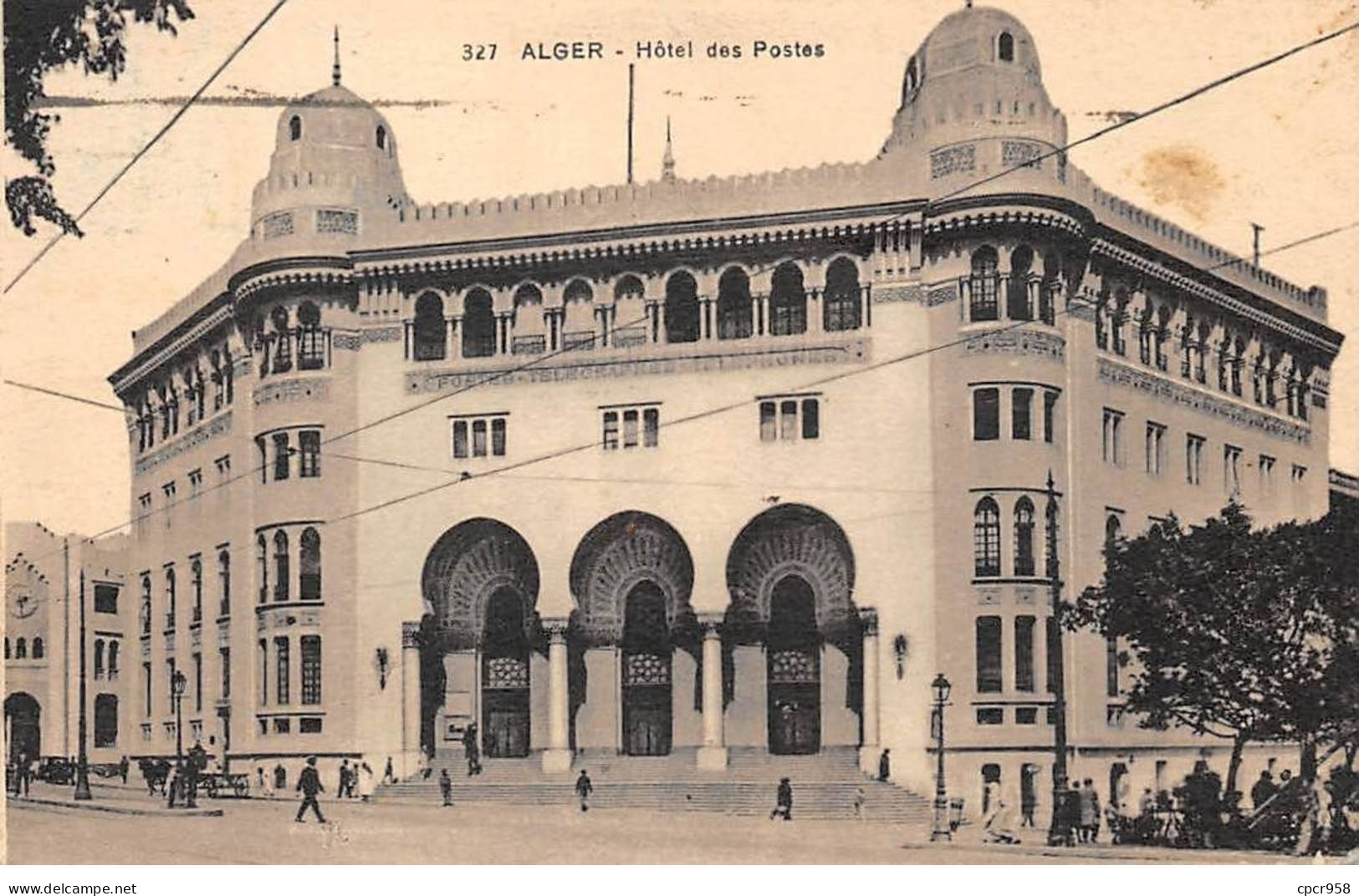 ALGERIE - SAN64612 - Alger - Hôtel Des Postes - Algiers