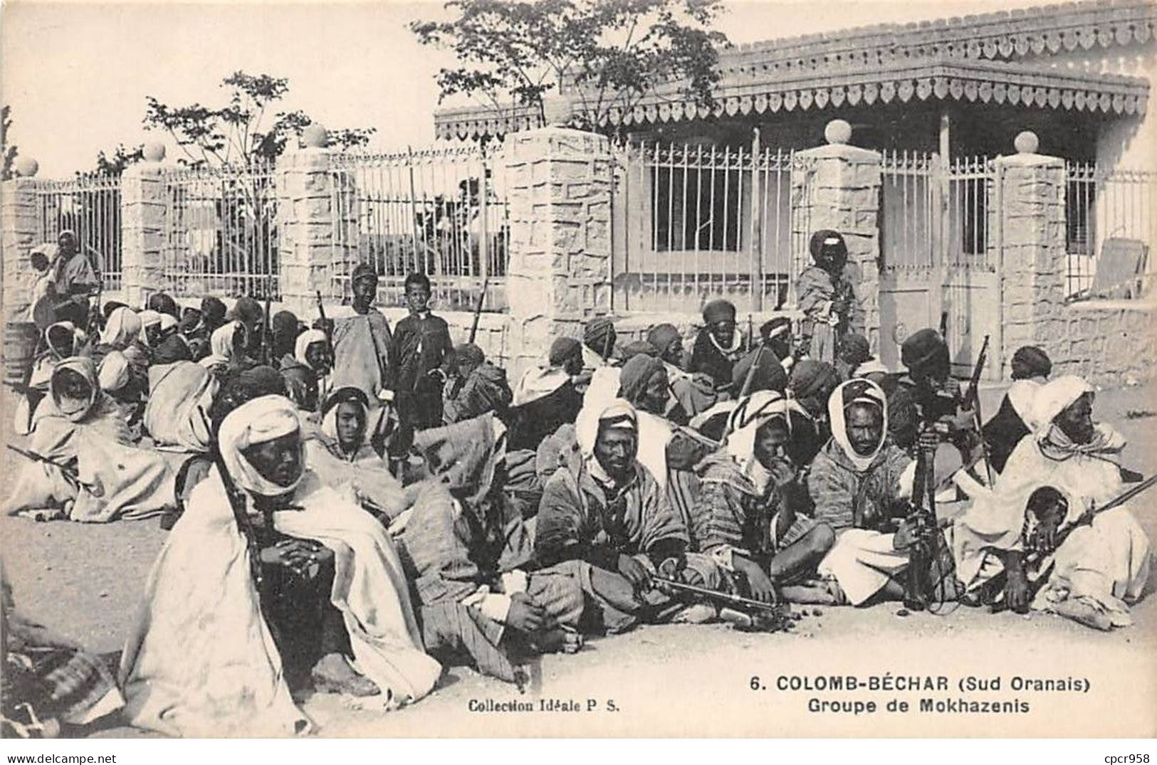 ALGERIE - SAN64603 - Colomb Béchar - Sud Oranais - Groupe De Mokhazenis - Algiers